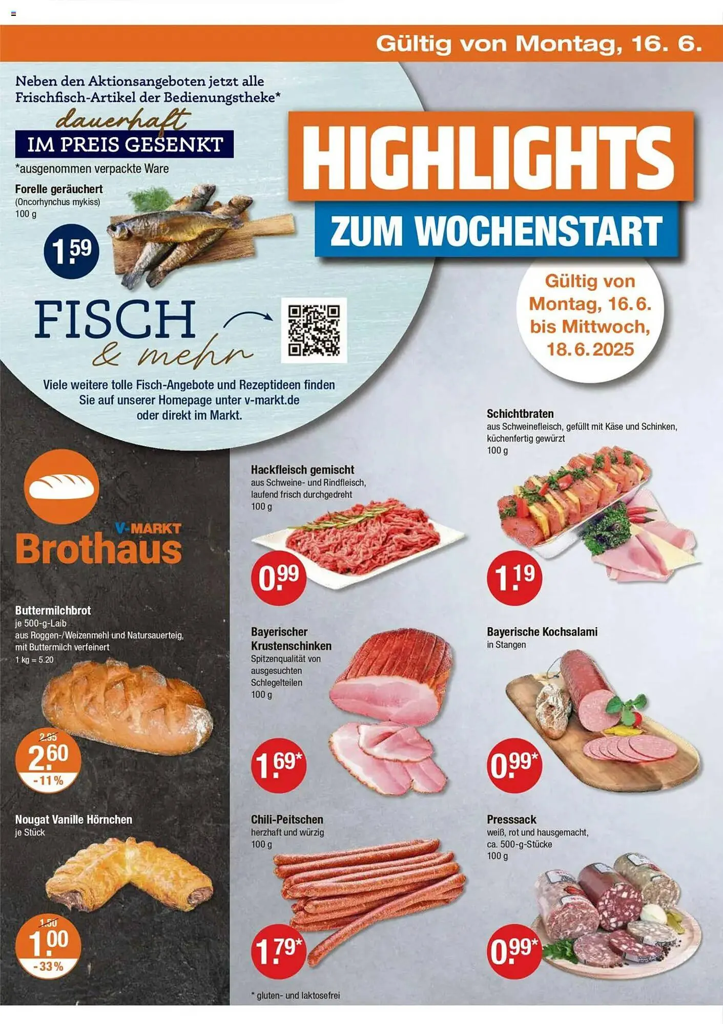 V Markt Prospekt von 12. Juni bis 18. Juni 2025 - Prospekt seite 22