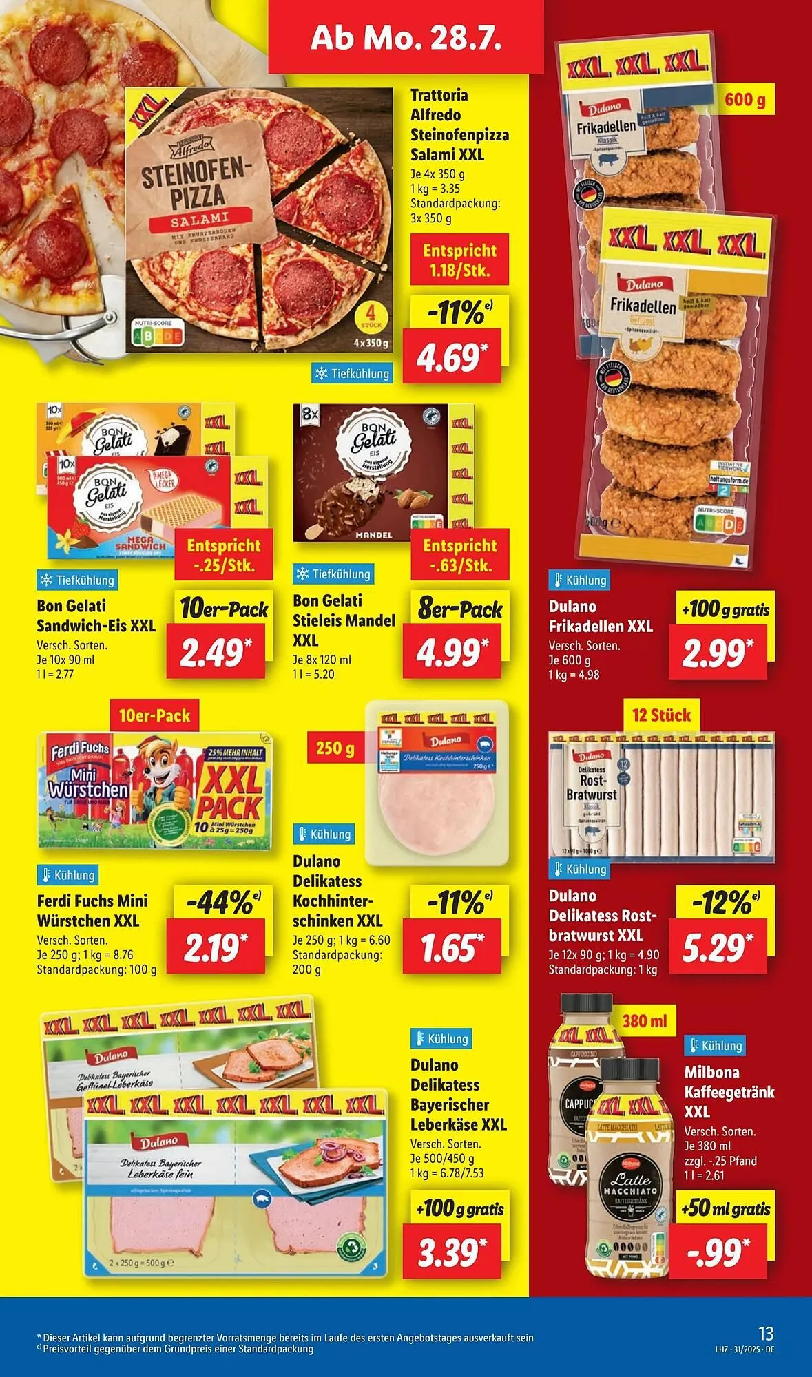Lidl Prospekt von 28. Juli bis 3. August 2025 - Prospekt seite 19