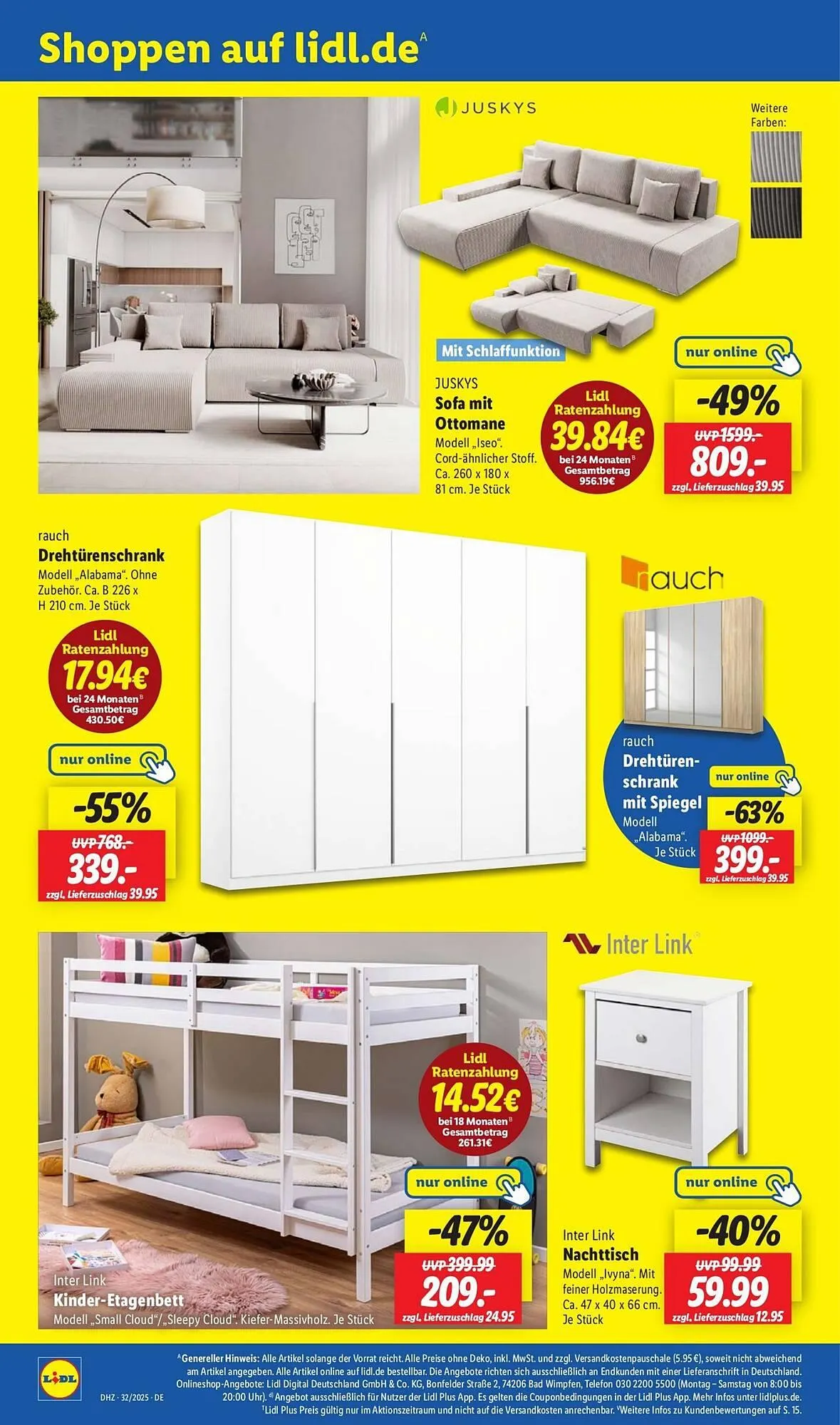 Lidl Prospekt von 4. August bis 10. August 2025 - Prospekt seite 38