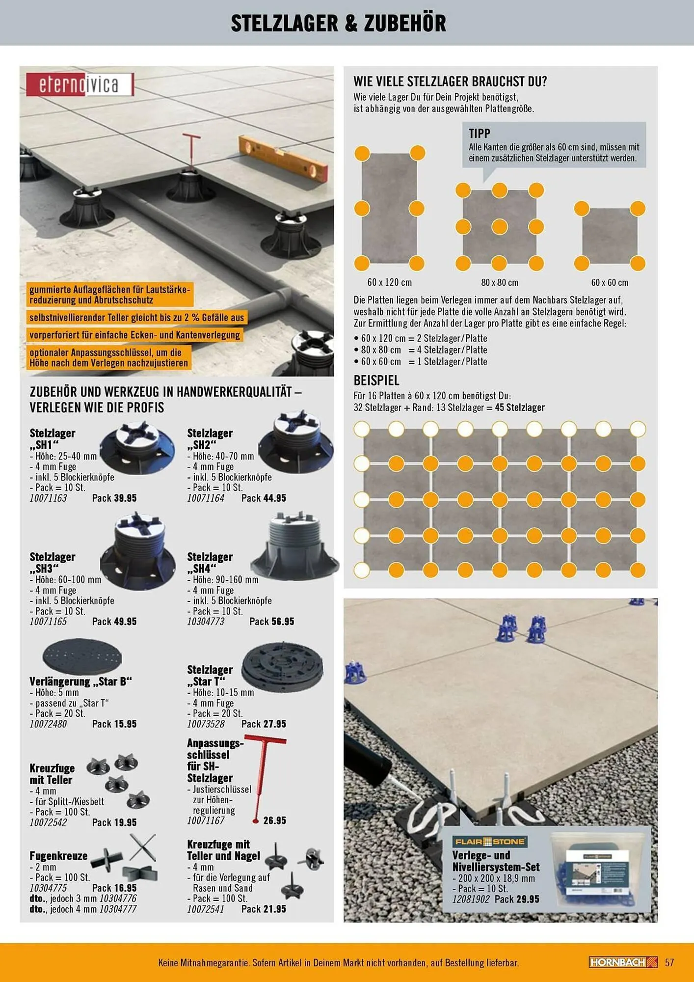 Hornbach Prospekt von 9. April bis 15. April 2025 - Prospekt seite 57