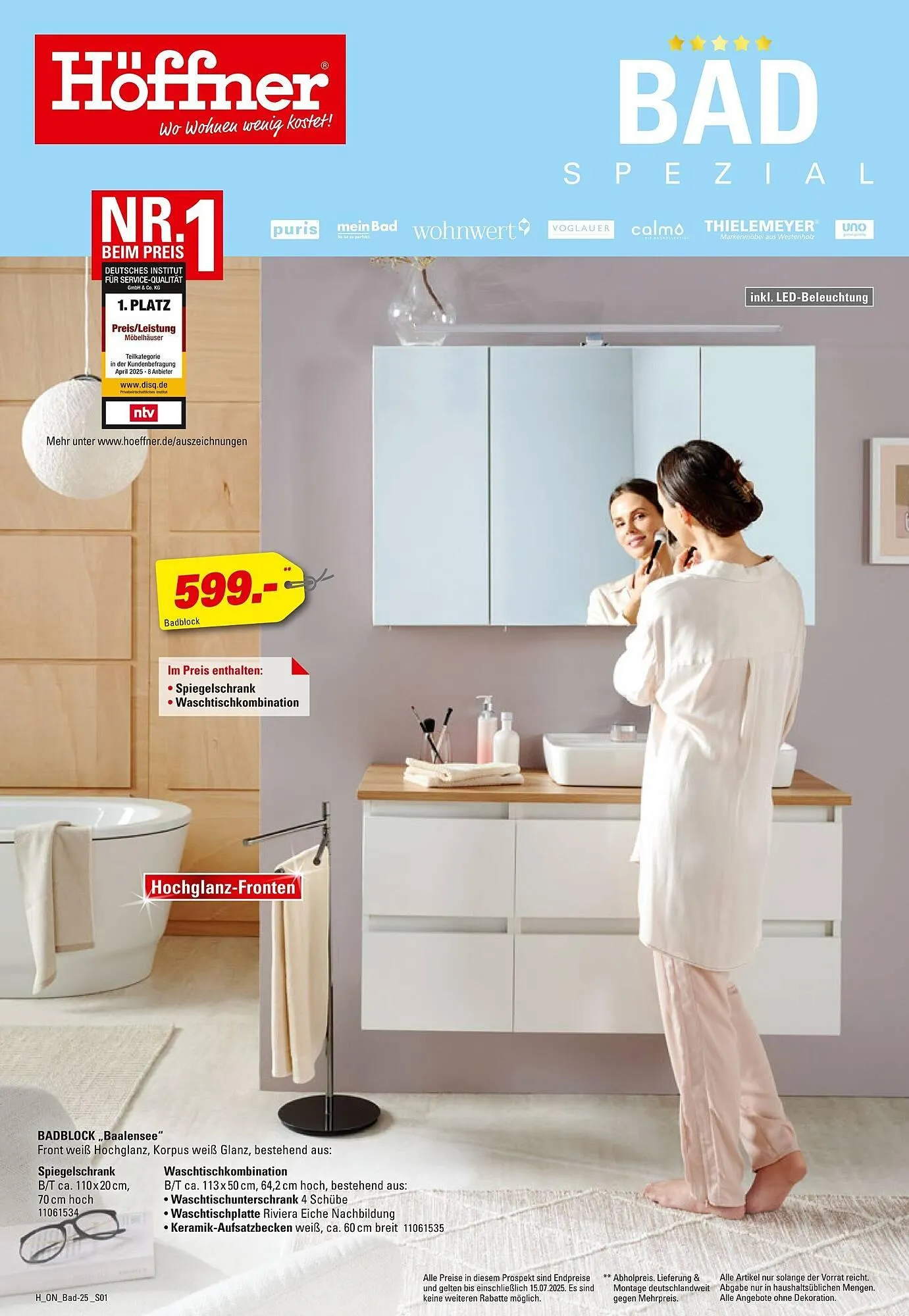 Höffner Prospekt von 4. Juni bis 15. Juli 2025 - Prospekt seite 1