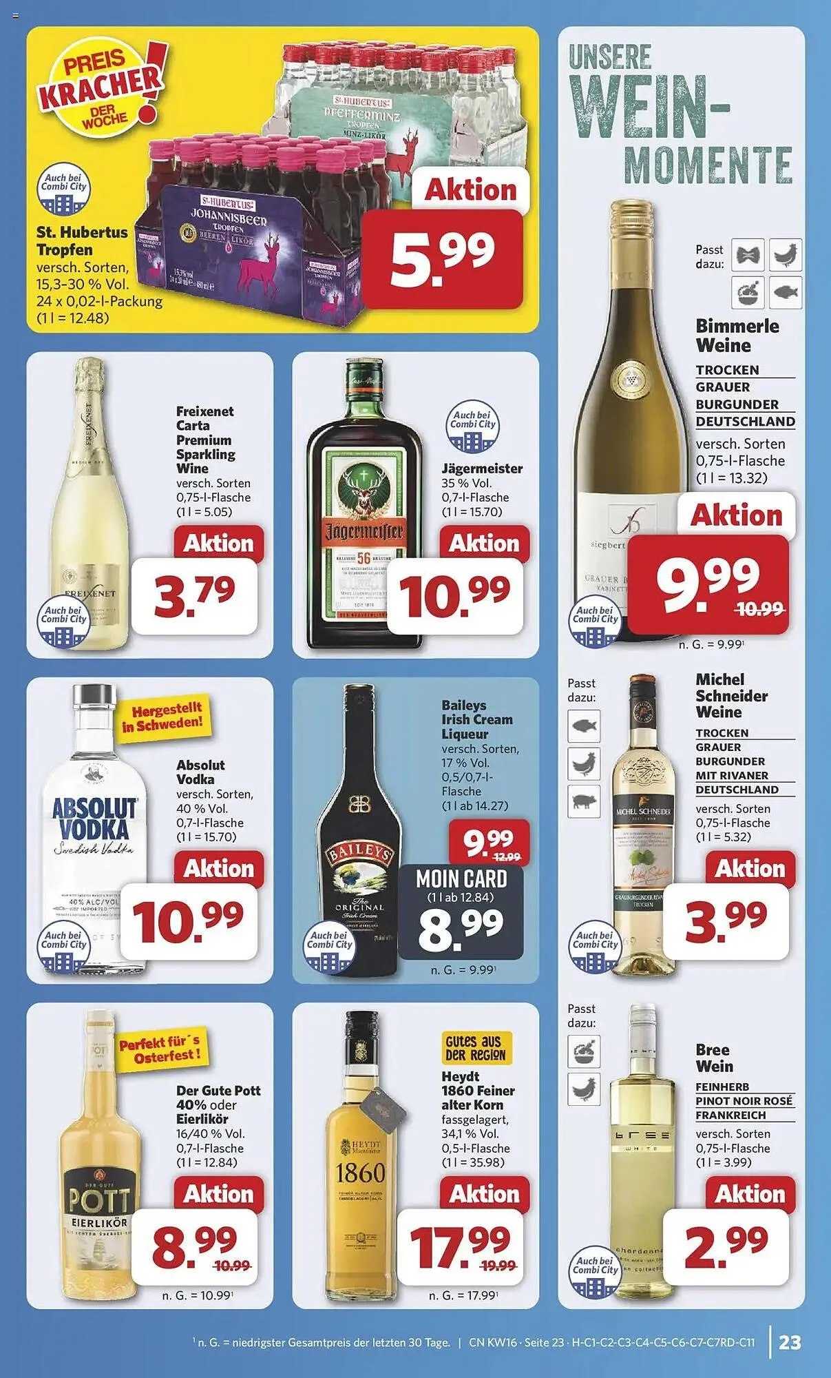 Combi Prospekt von 14. April bis 19. April 2025 - Prospekt seite 28