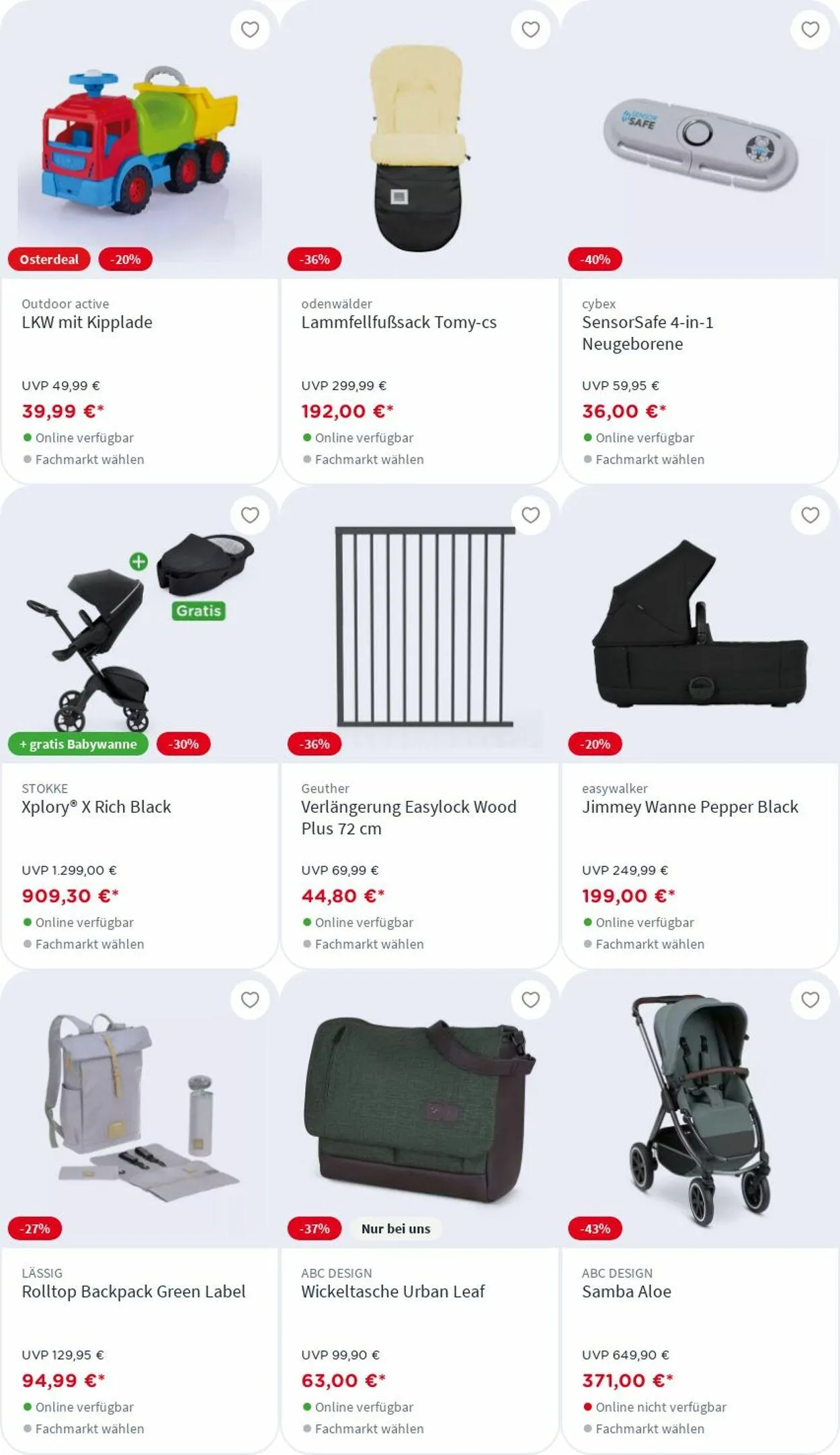 BabyOne Aktueller Prospekt von 7. April bis 13. April 2025 - Prospekt seite 75