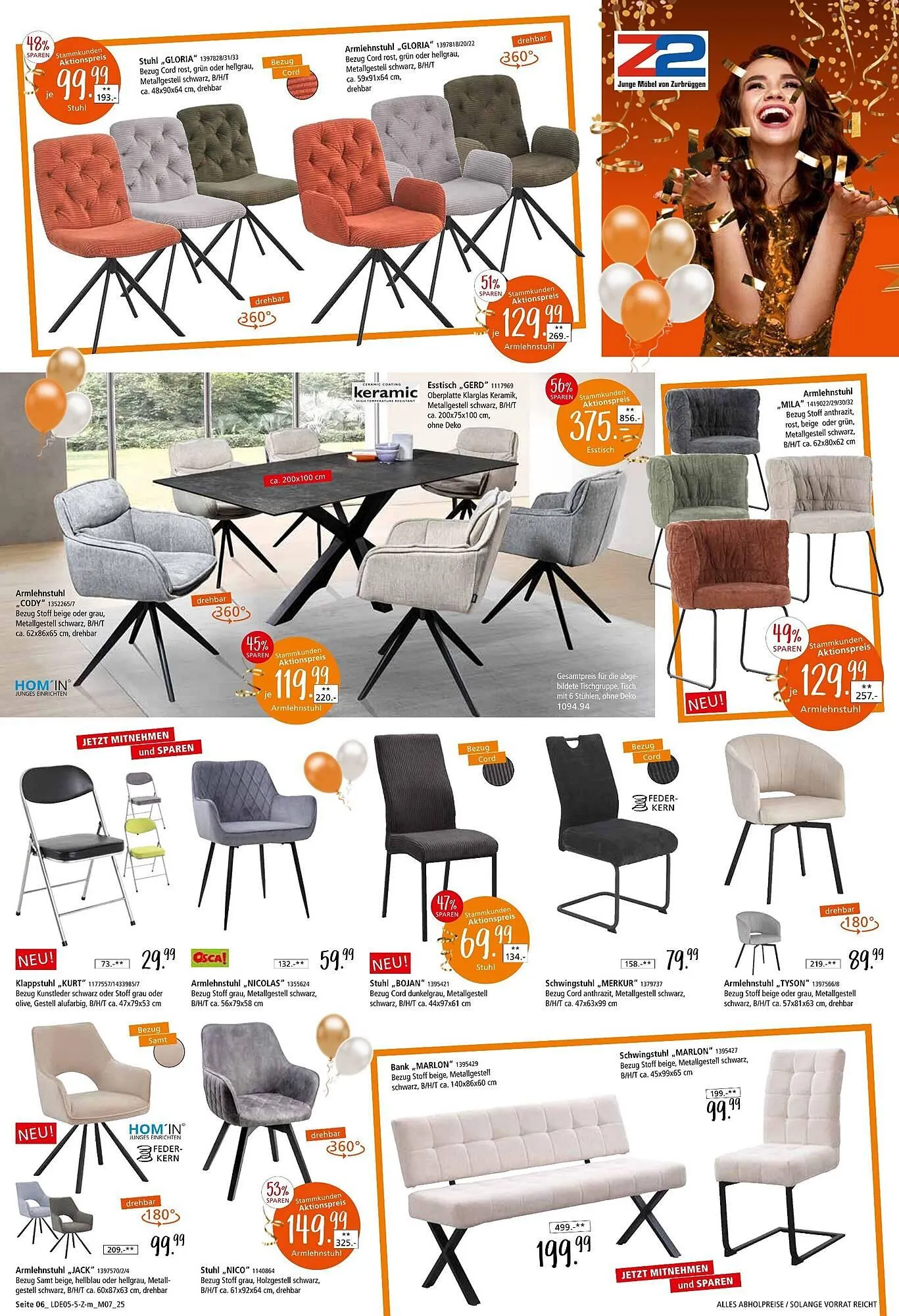 Zurbrüggen Prospekt von 17. Mai bis 14. Juni 2025 - Prospekt seite 6