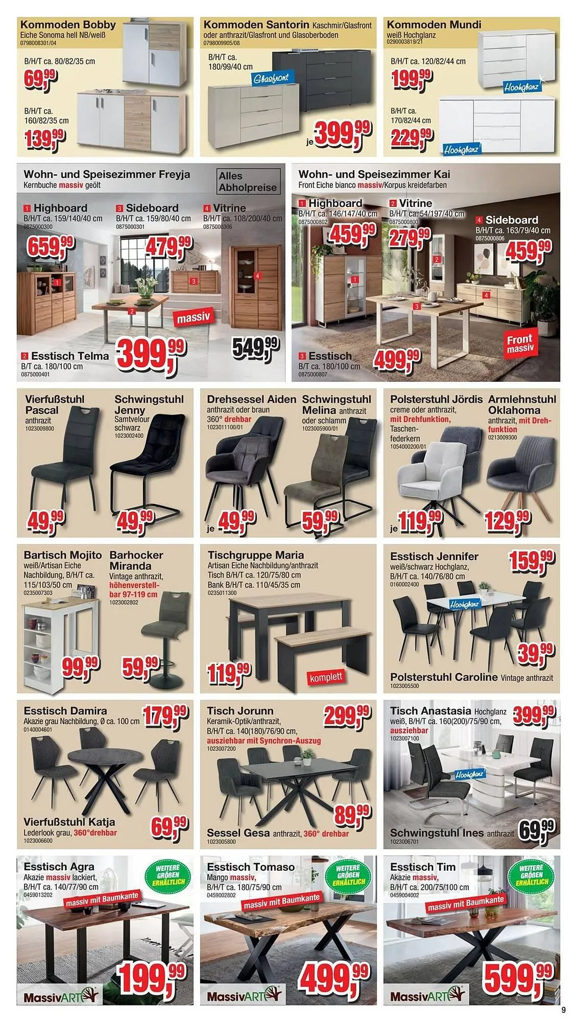Möbelfundgrube Prospekt von 21. August bis 3. September 2025 - Prospekt seite 12