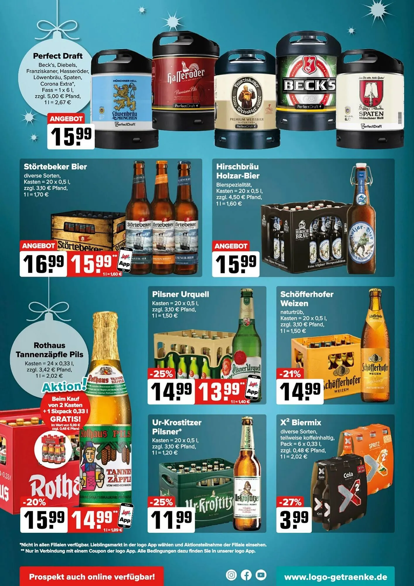 Logo Getränkemarkt Prospekt von 22. Dezember bis 28. Dezember 2025 - Prospekt seite 2