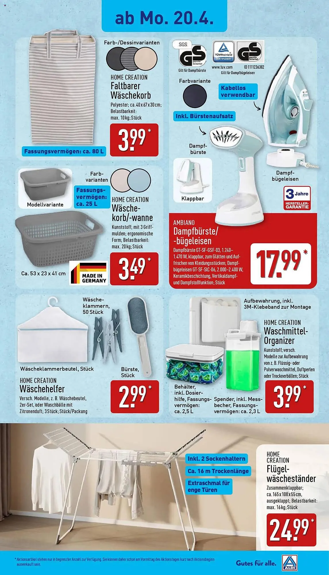 Aldi Nord Prospekt von 20. April bis 25. April 2026 - Prospekt seite 6