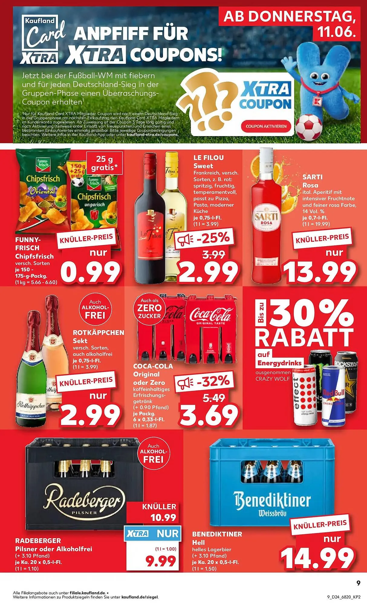 Kaufland Prospekt von 11. Juni bis 17. Juni 2026 - Prospekt seite 9