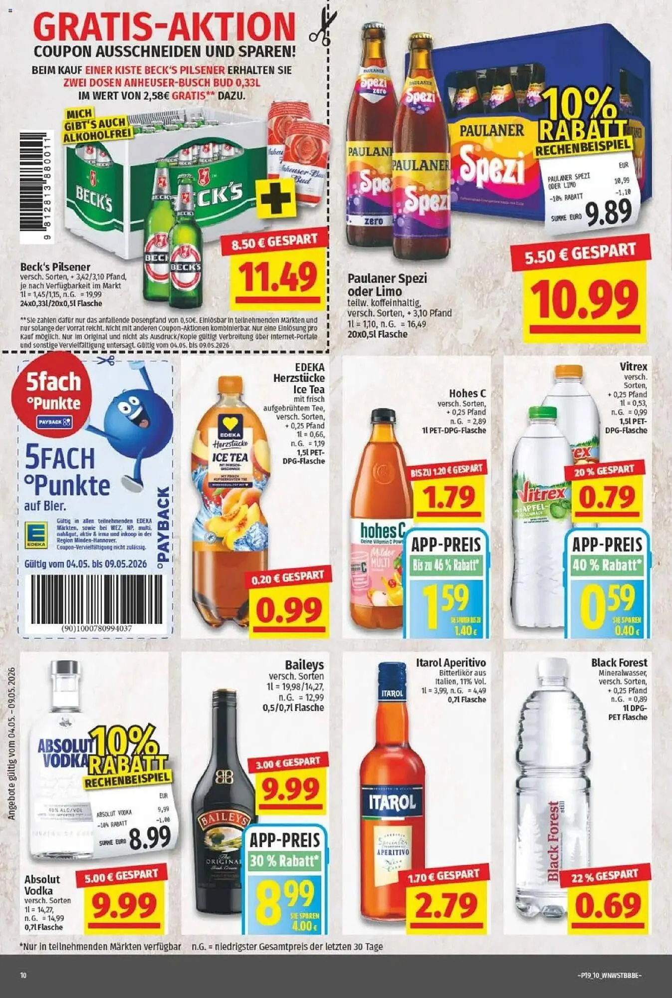 NP Discount Prospekt von 4. Mai bis 9. Mai 2026 - Prospekt seite 10