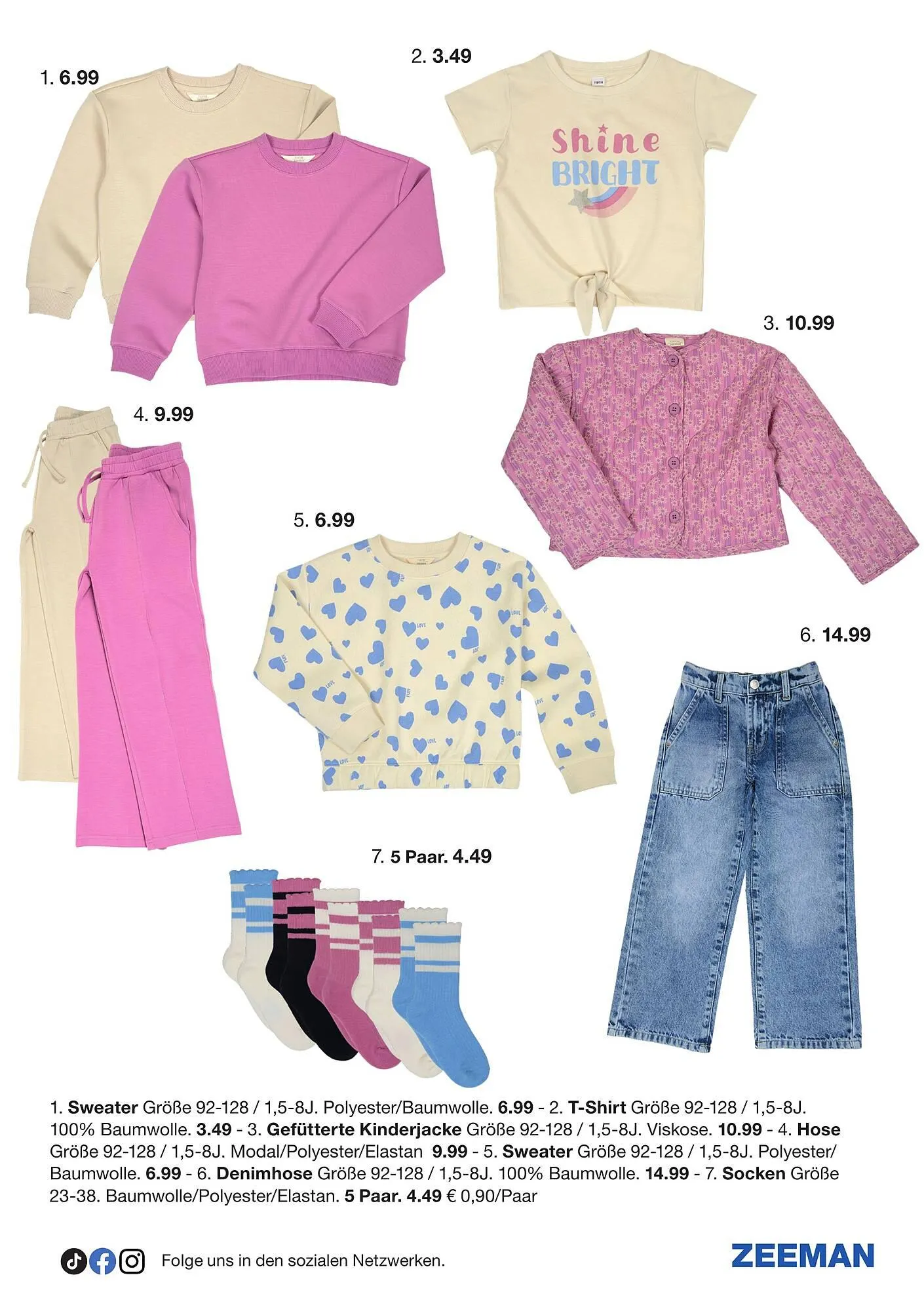 Zeeman Prospekt von 9. August bis 15. August 2025 - Prospekt seite 7