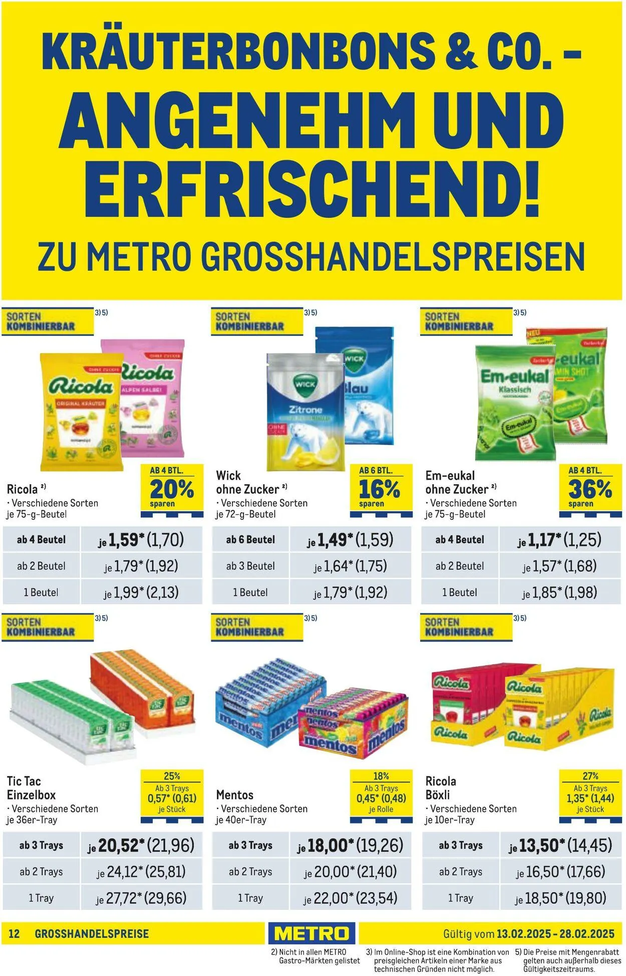 Metro Aktueller Prospekt von 8. Oktober bis 22. Oktober 2025 - Prospekt seite 12