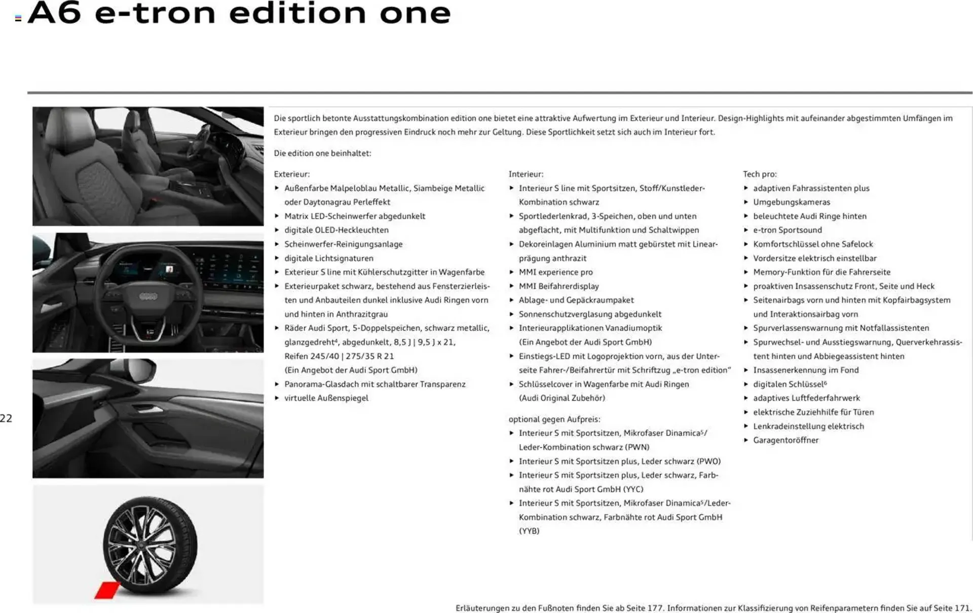 Audi Prospekt von 29. Januar bis 9. Januar 2026 - Prospekt seite 22