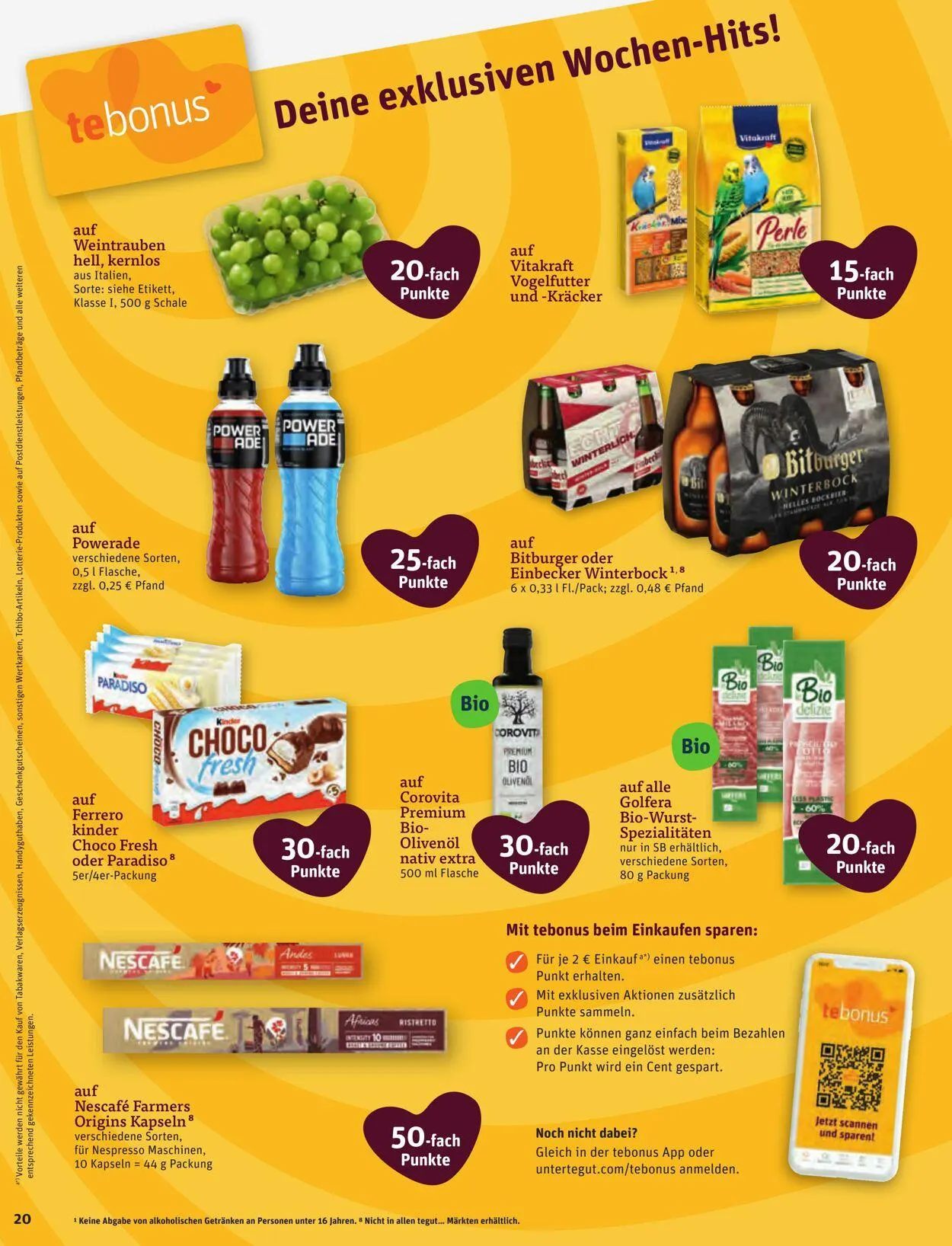 Tegut Aktueller Prospekt von 17. November bis 23. November 2025 - Prospekt seite 22