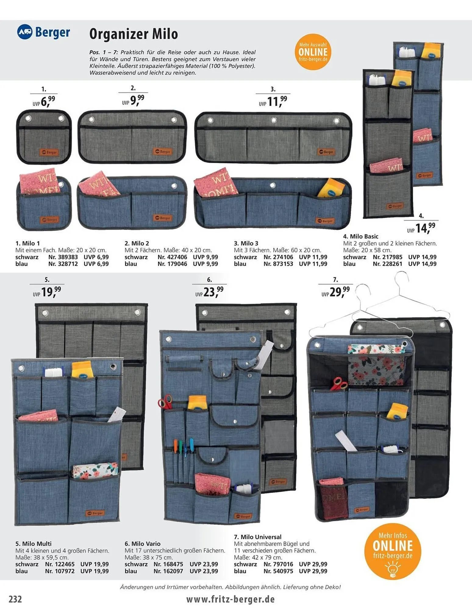Fritz Berger Prospekt von 27. Mai bis 31. Dezember 2025 - Prospekt seite 232