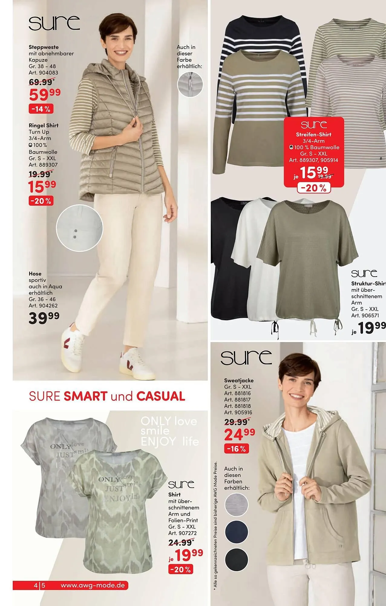 AWG Mode Prospekt von 1. März bis 16. März 2025 - Prospekt seite 4