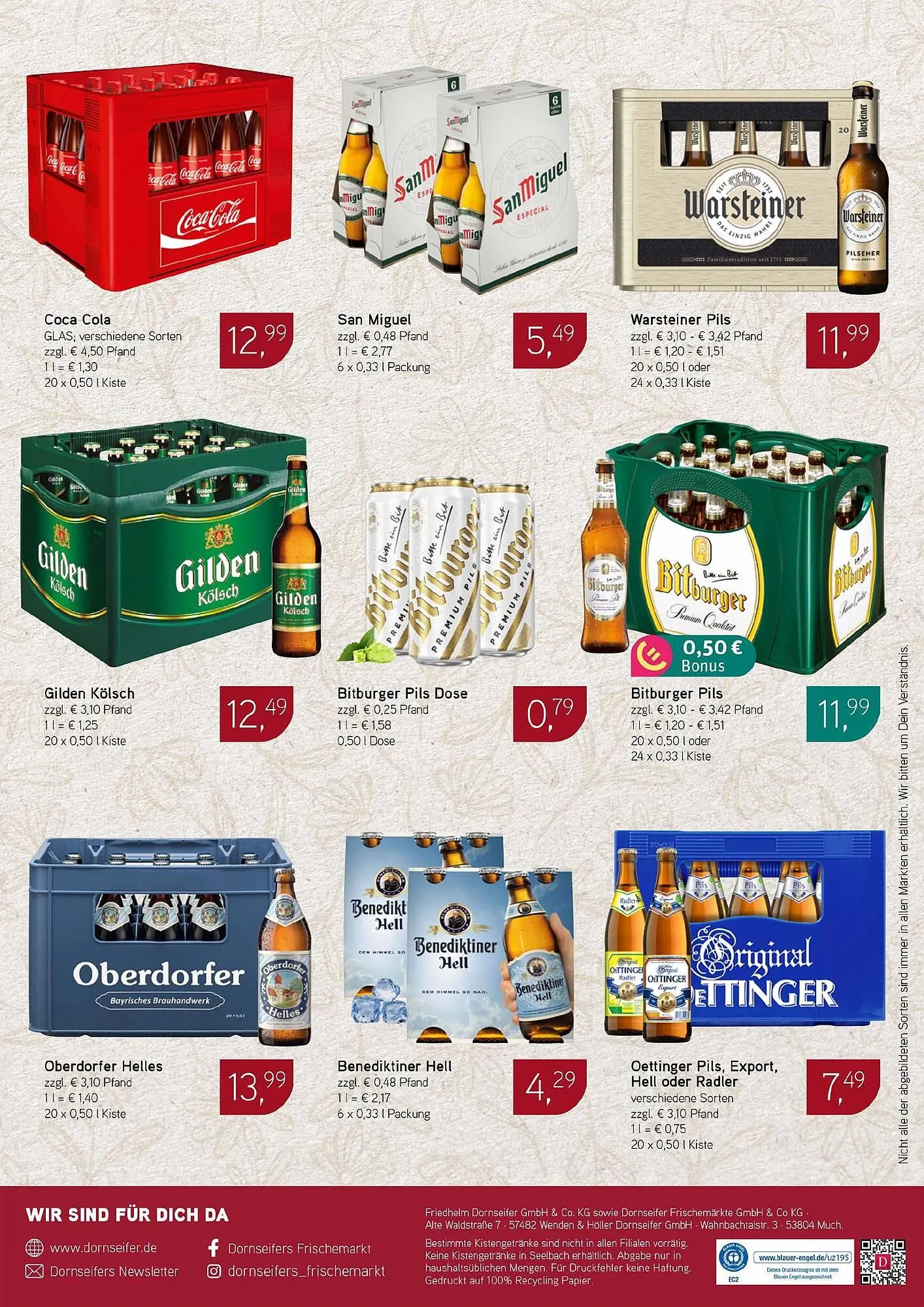 Dornseifer Prospekt von 20. April bis 25. April 2026 - Prospekt seite 16