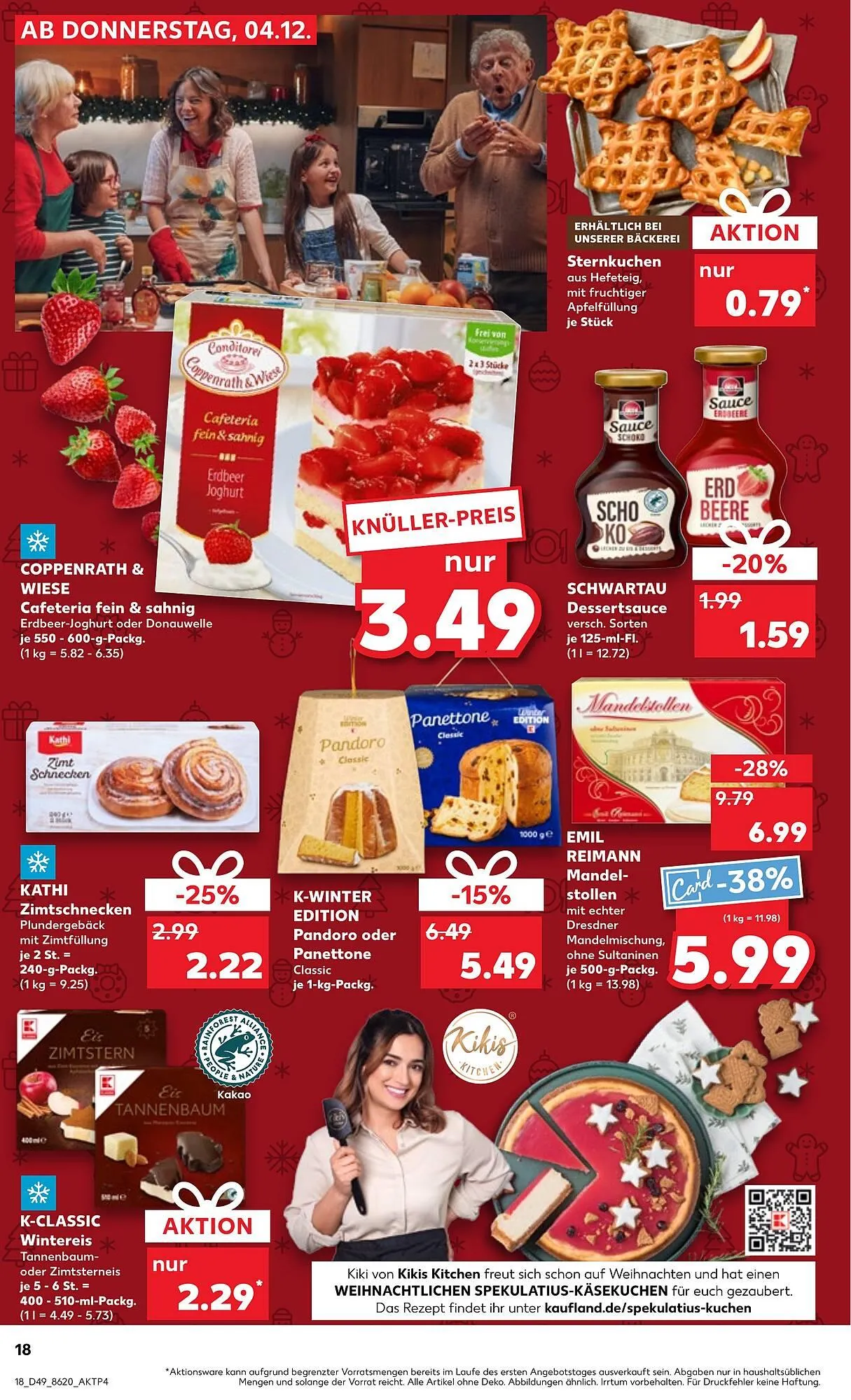 Kaufland Prospekt von 4. Dezember bis 10. Dezember 2025 - Prospekt seite 18