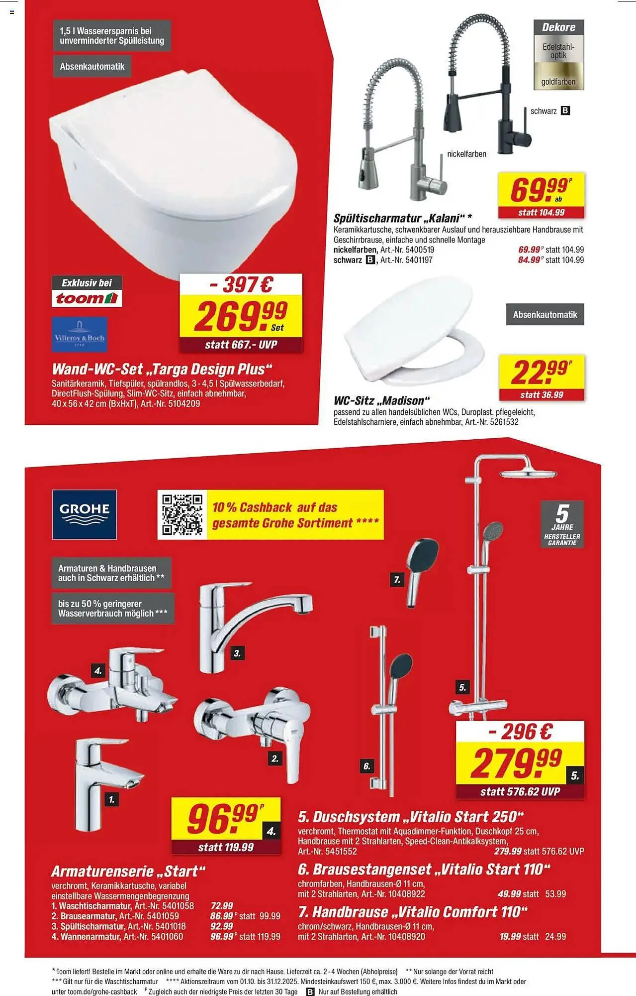 Toom Baumarkt Prospekt von 11. Oktober bis 17. Oktober 2025 - Prospekt seite 12