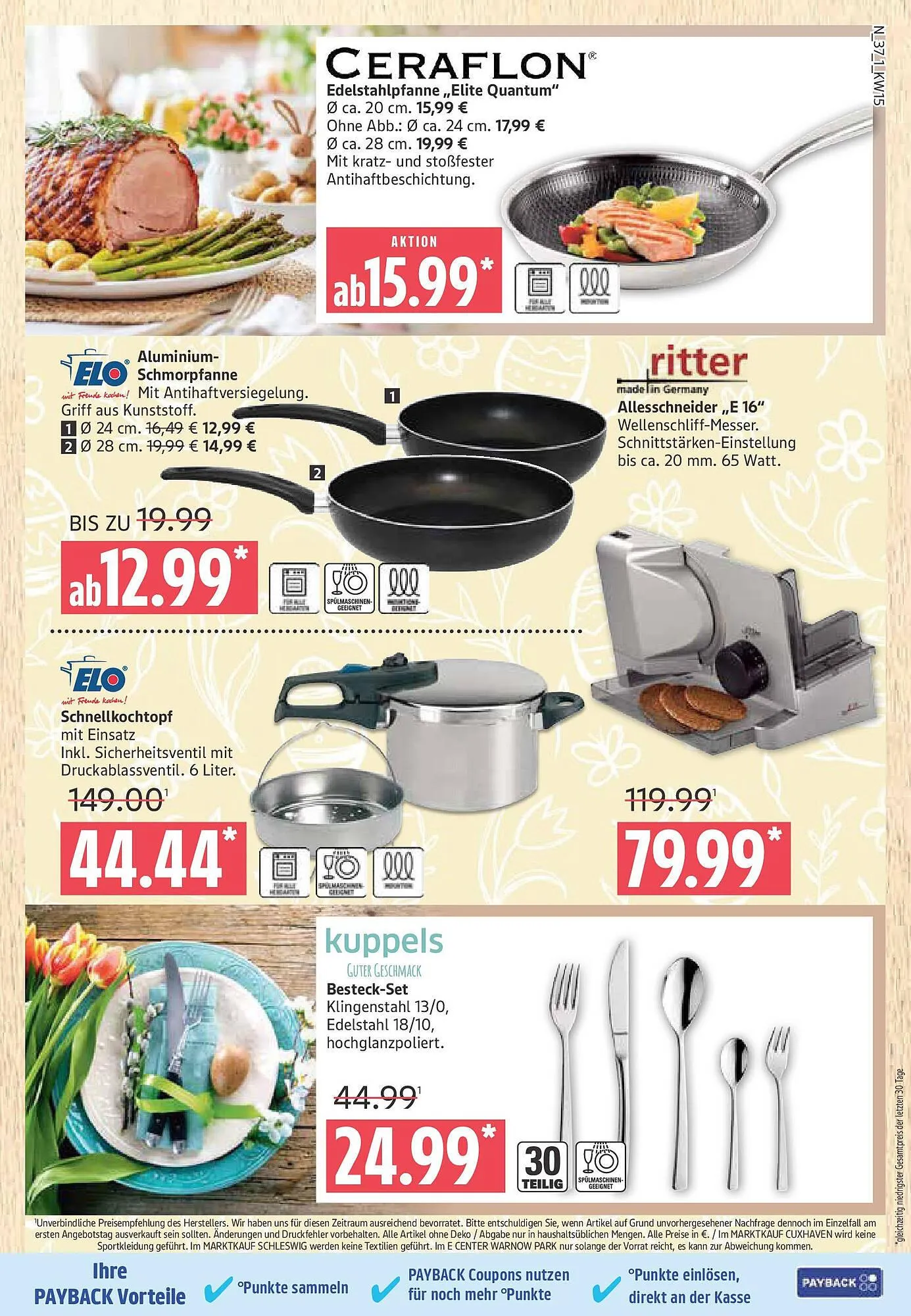 Marktkauf Prospekt von 6. April bis 14. April 2025 - Prospekt seite 37