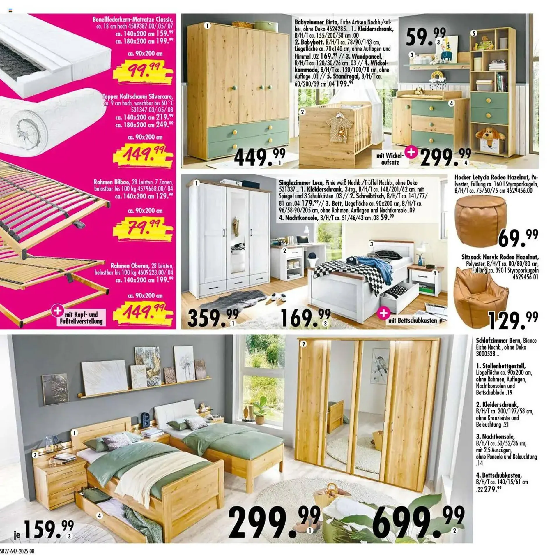 Möbel Boss Prospekt von 30. Juni bis 6. Juli 2025 - Prospekt seite 8