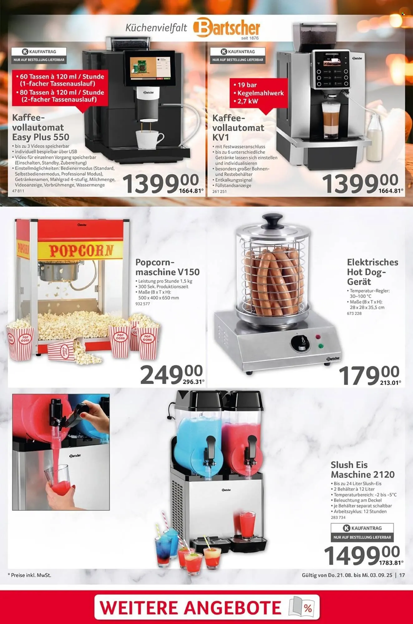 Selgros Prospekt von 21. August bis 3. September 2025 - Prospekt seite 17