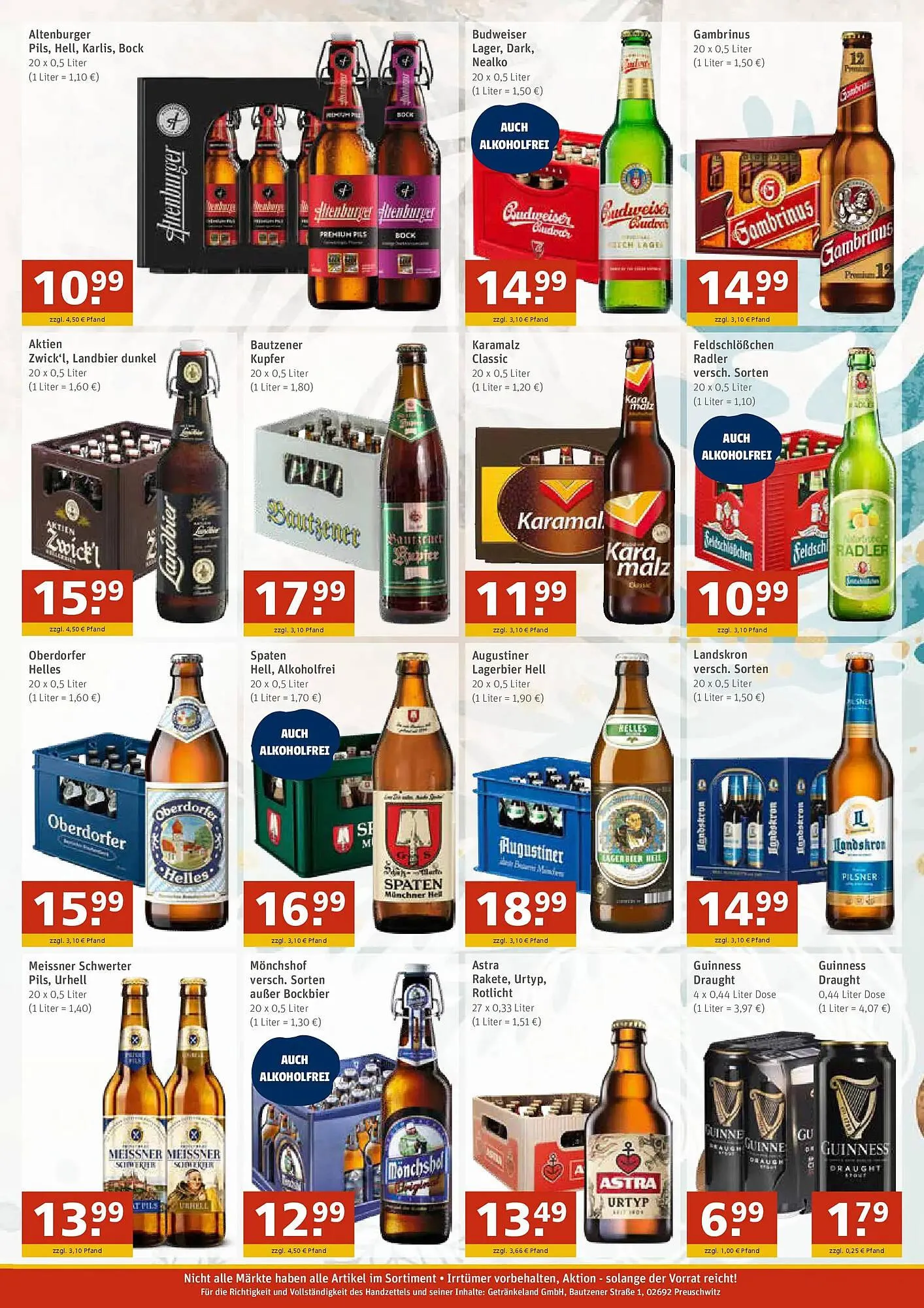 Getränkeland Prospekt von 14. Dezember bis 3. Januar 2026 - Prospekt seite 3