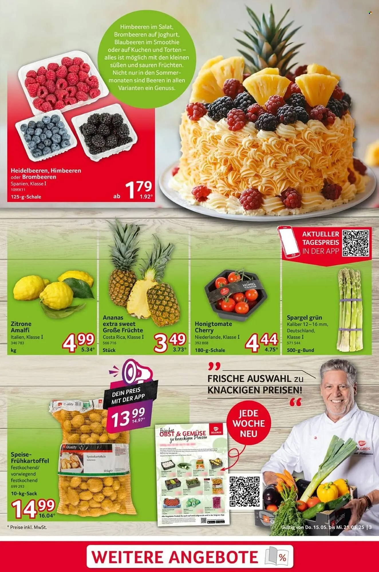 Selgros Prospekt von 15. Mai bis 21. Mai 2025 - Prospekt seite 3