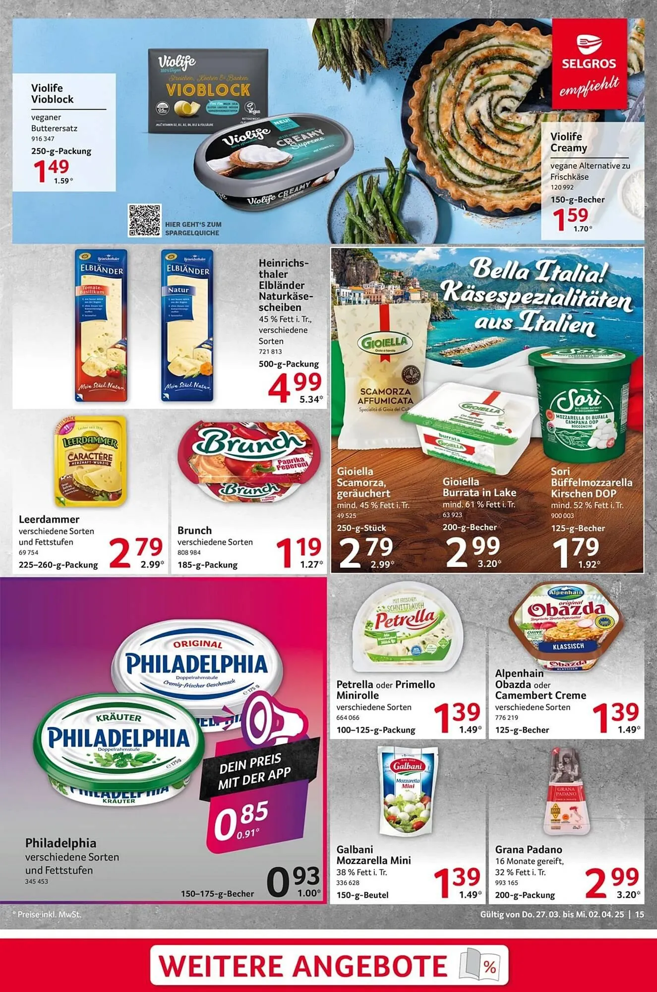 Selgros Prospekt von 27. März bis 3. April 2025 - Prospekt seite 15