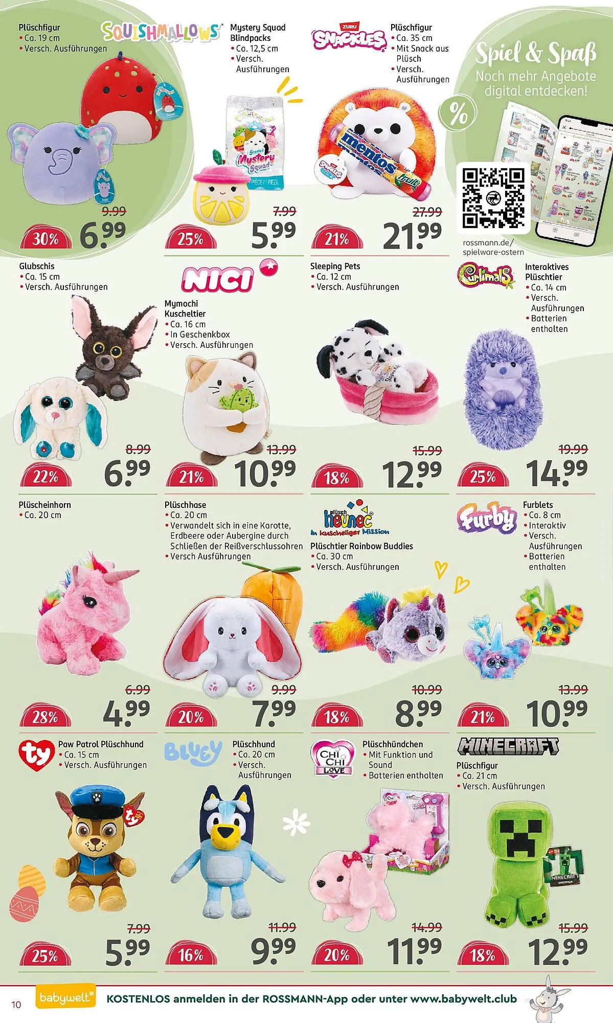 Rossmann Prospekt von 6. April bis 17. April 2025 - Prospekt seite 10