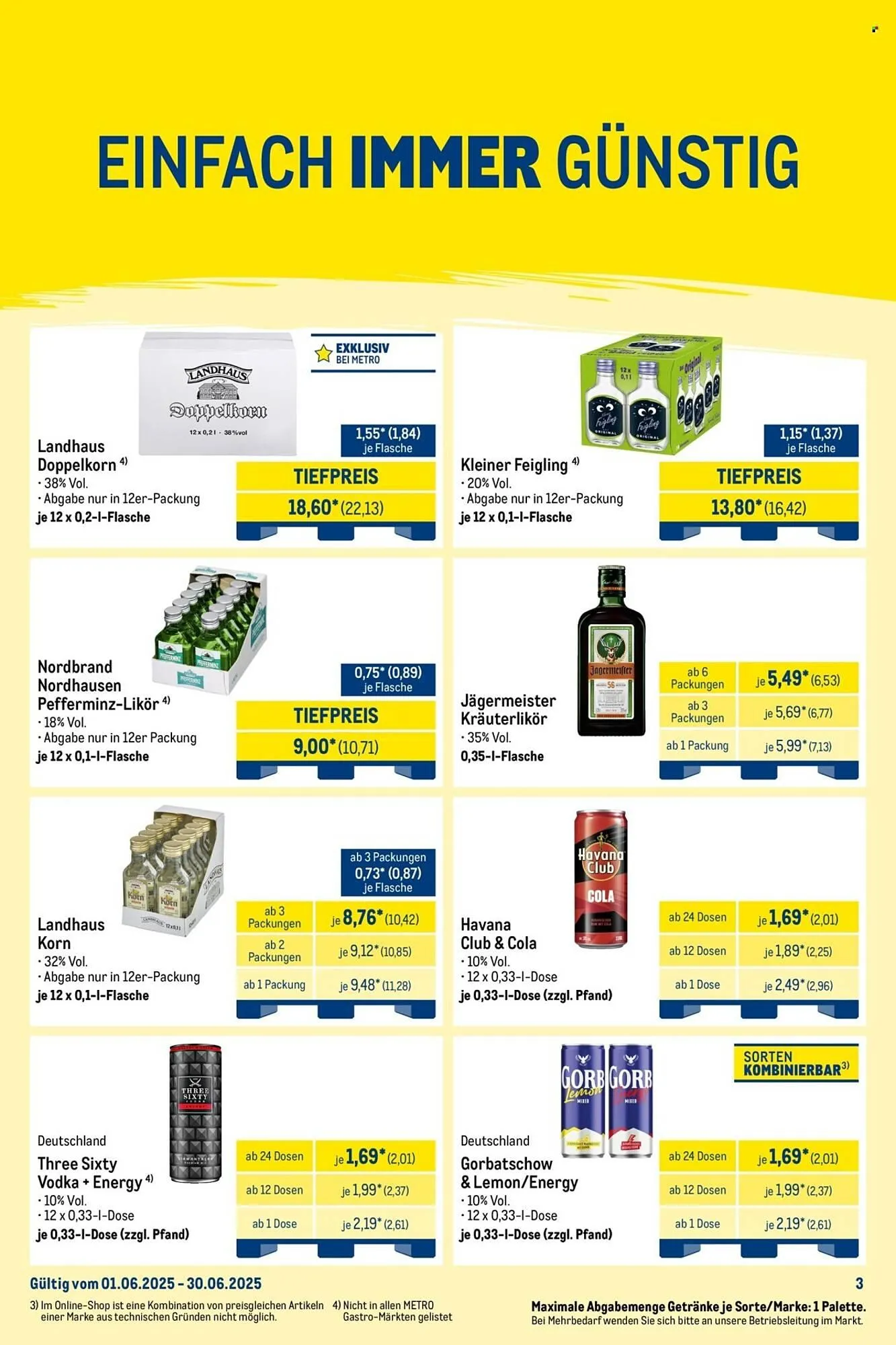 METRO Prospekt von 1. Juni bis 30. Juni 2025 - Prospekt seite 3