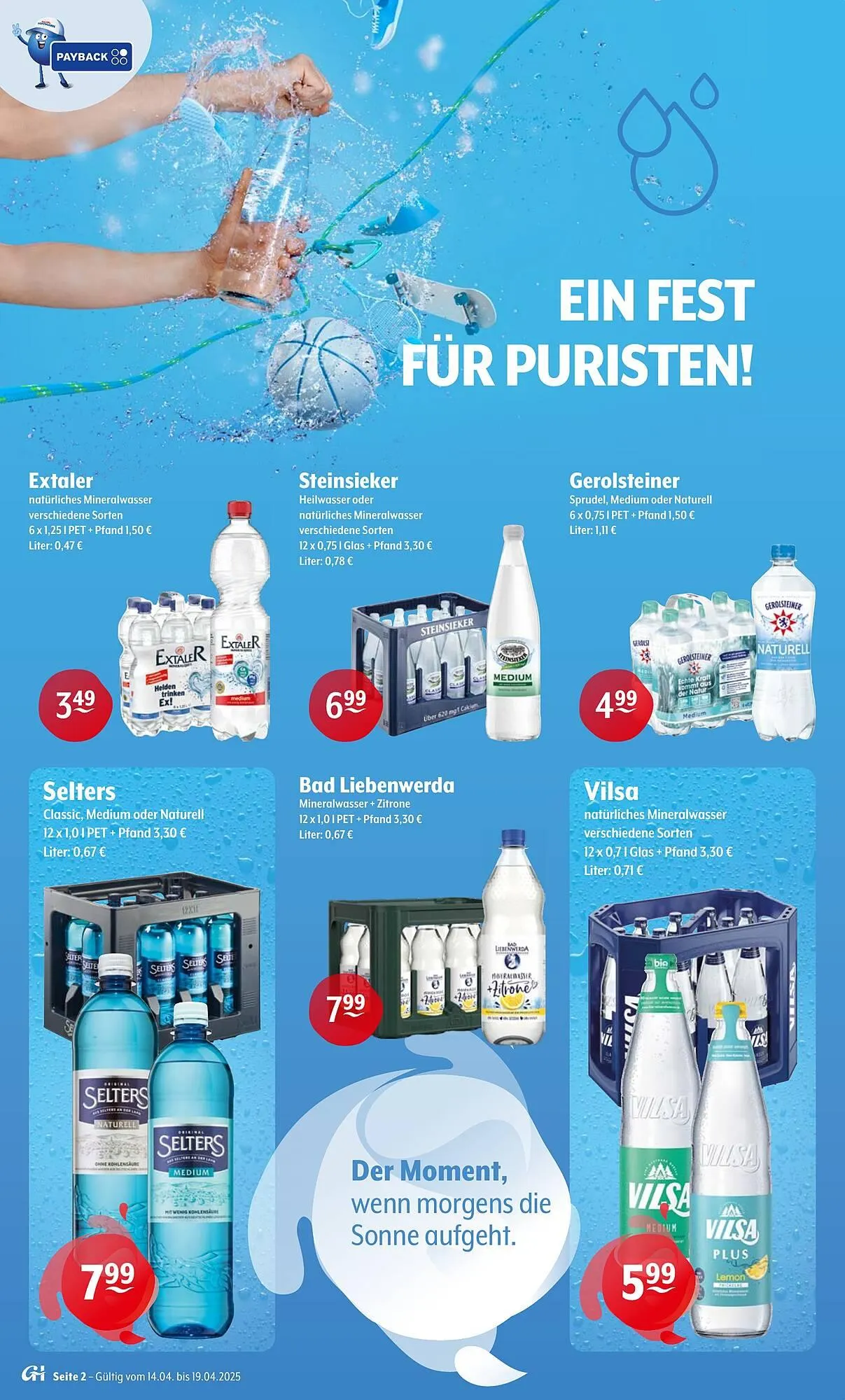 Getränke Hoffmann Prospekt von 14. April bis 19. April 2025 - Prospekt seite 2