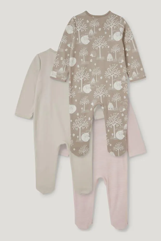 Set van 3 - babypyjama