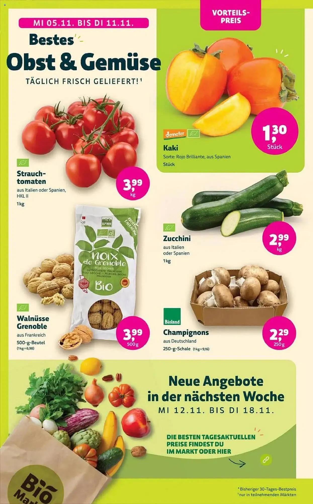 Aleco Biomarkt Prospekt von 5. November bis 18. November 2025 - Prospekt seite 4
