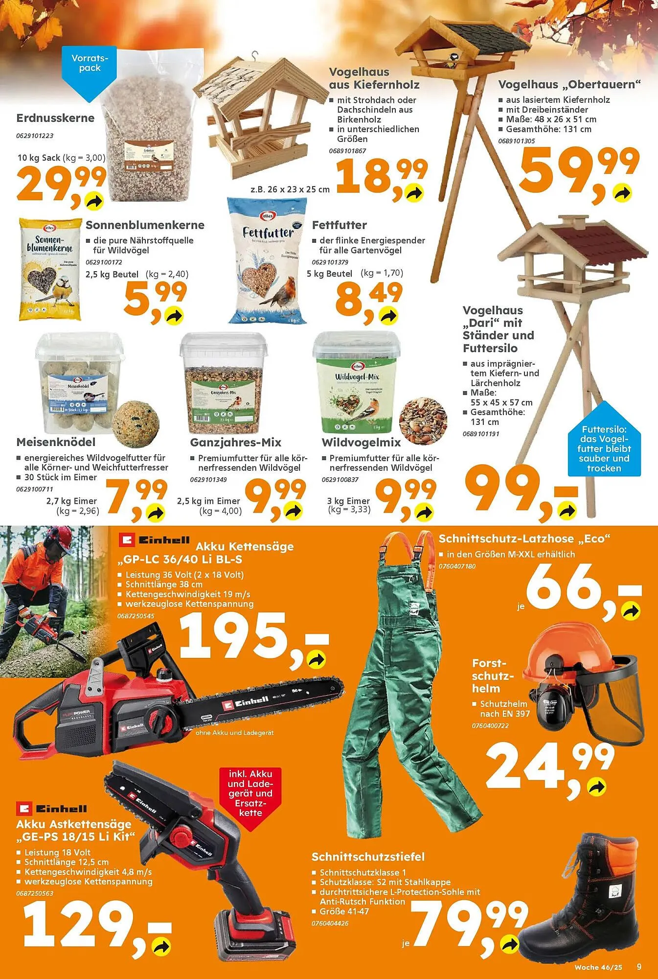 Globus Baumarkt Prospekt von 9. November bis 15. November 2025 - Prospekt seite 9