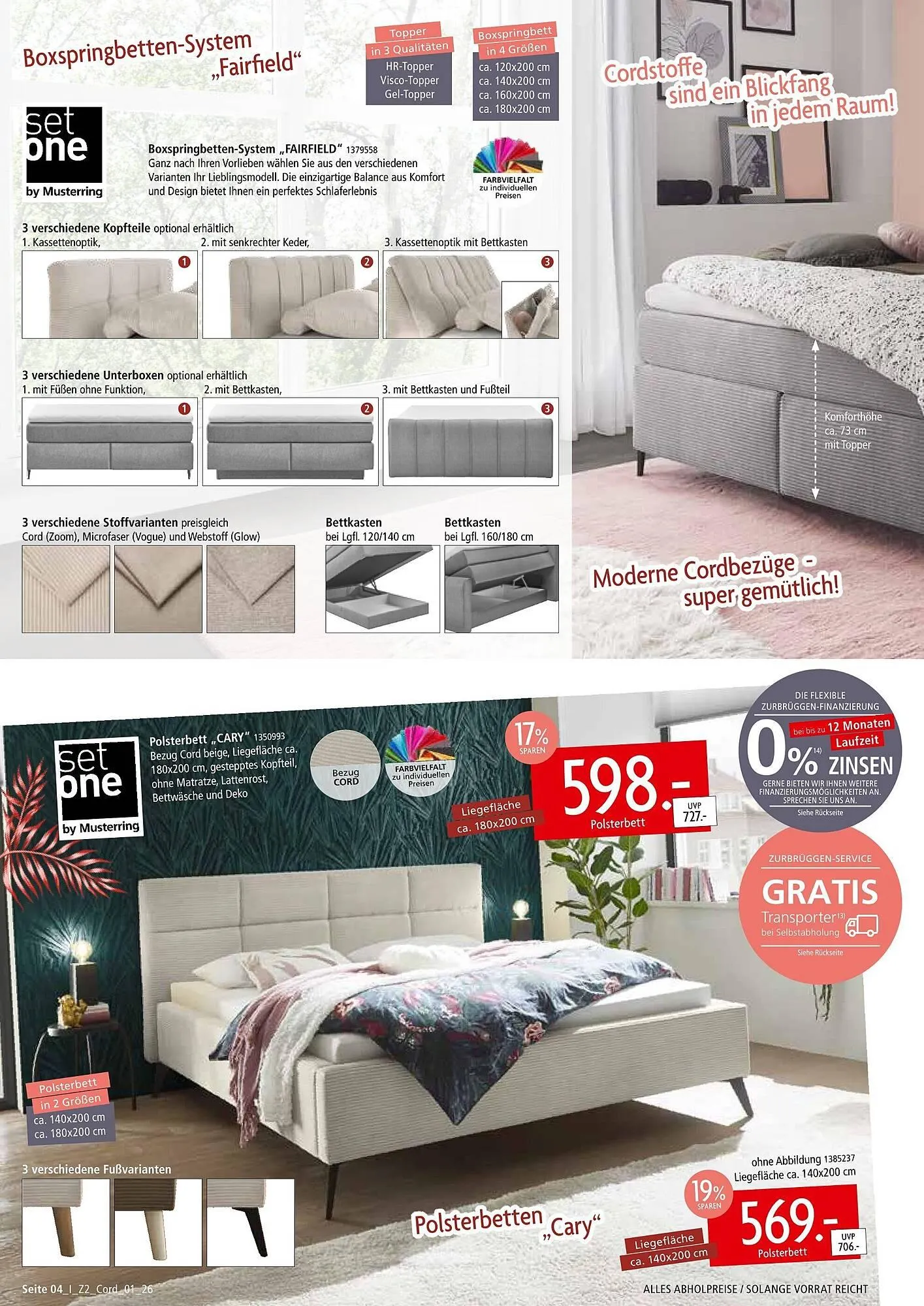 Zurbrüggen Prospekt von 28. März bis 2. Mai 2026 - Prospekt seite 4