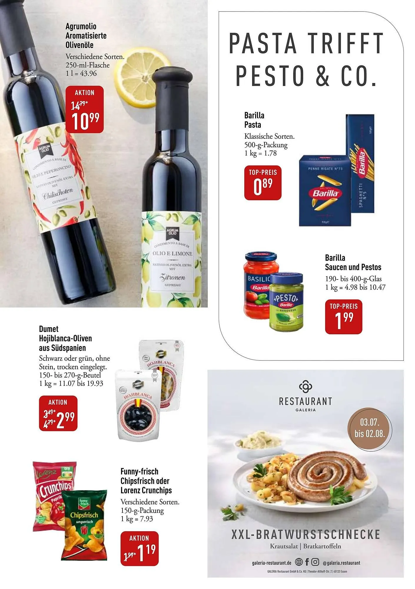 Galeria Markthalle Prospekt von 7. Juli bis 12. Juli 2025 - Prospekt seite 9