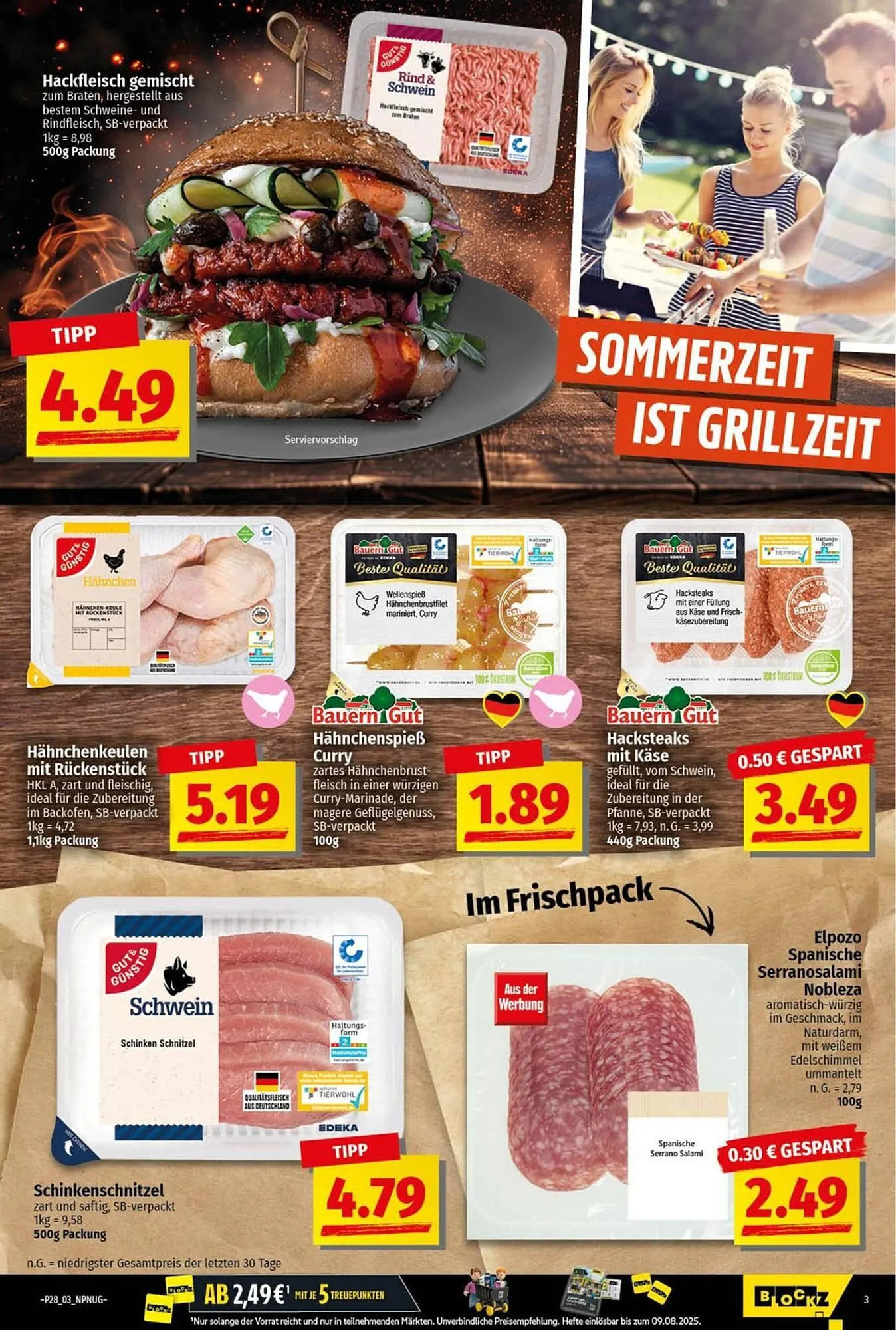 nah & gut Prospekt von 7. Juli bis 12. Juli 2025 - Prospekt seite 3