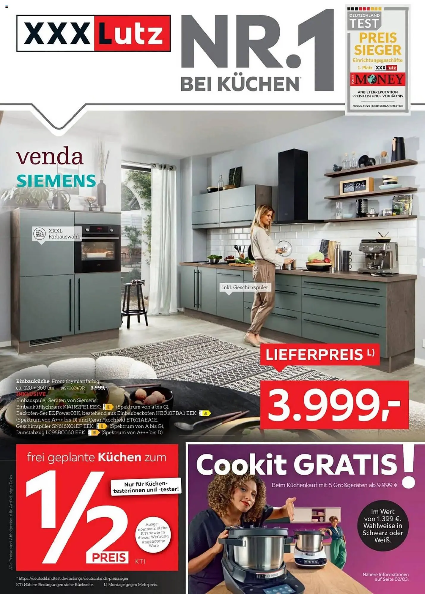 XXXLutz Prospekt von 11. April bis 25. April 2026 - Prospekt seite 1