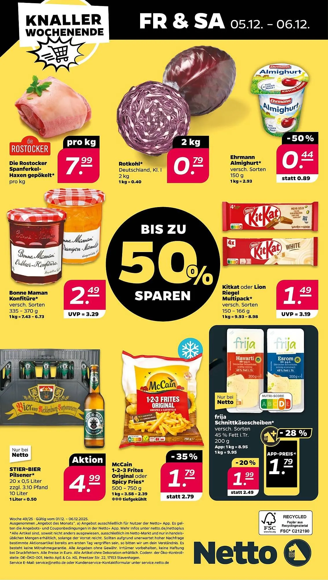 NETTO Prospekt von 1. Dezember bis 6. Dezember 2025 - Prospekt seite 38