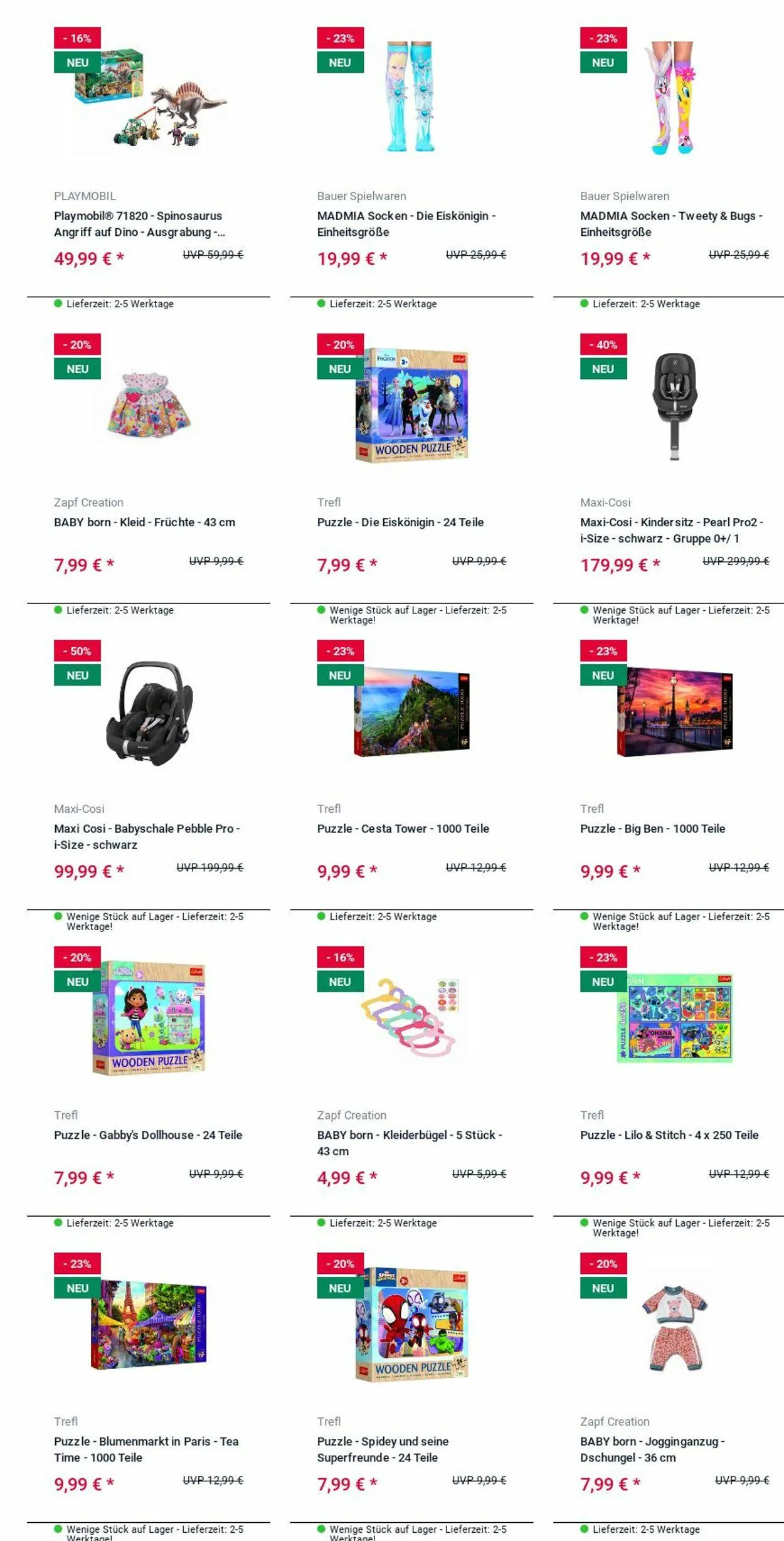 ROFU Kinderland Aktueller Prospekt von 24. März bis 2. April 2025 - Prospekt seite 38