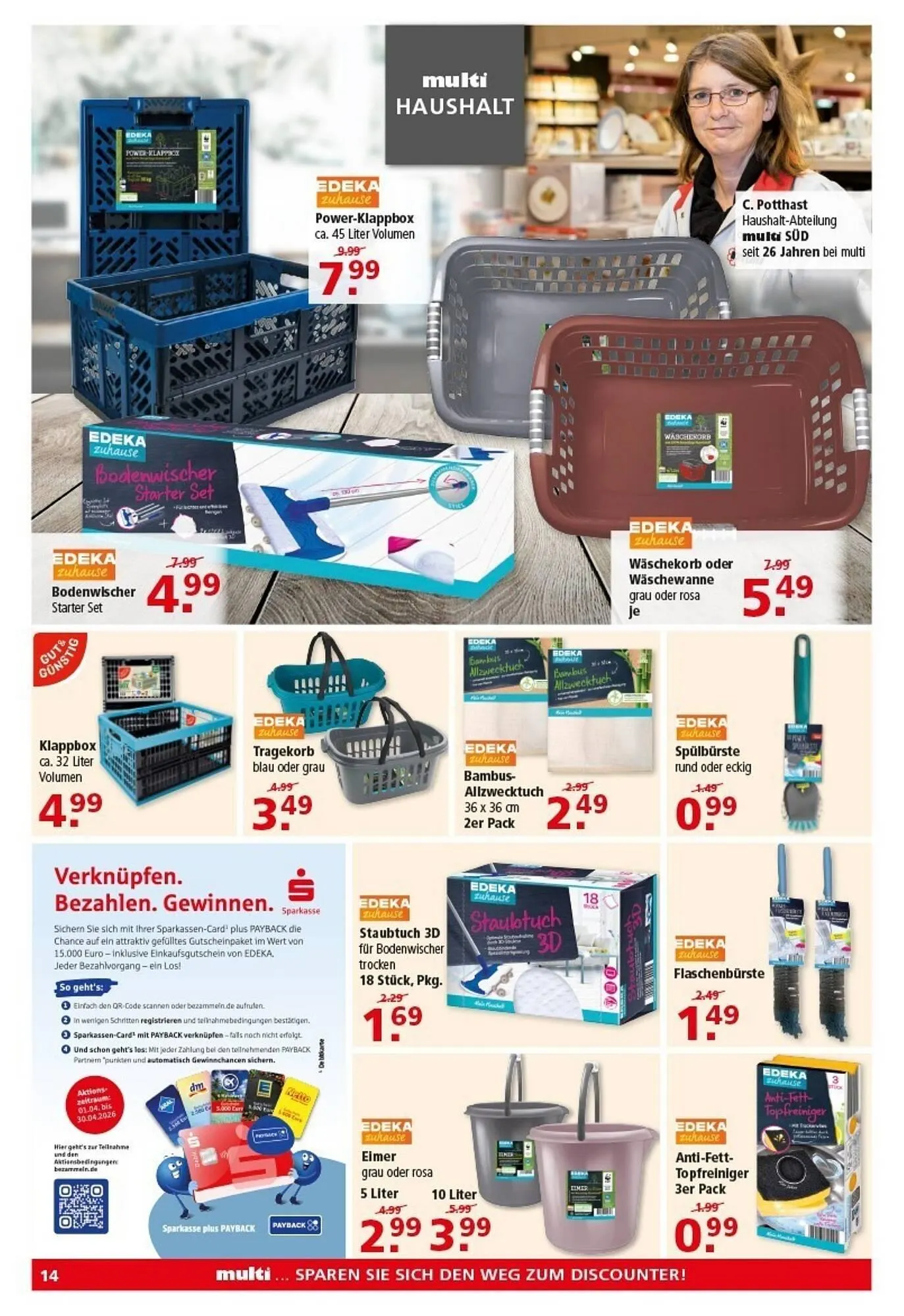 Multi Markt Prospekt von 6. April bis 11. April 2026 - Prospekt seite 14