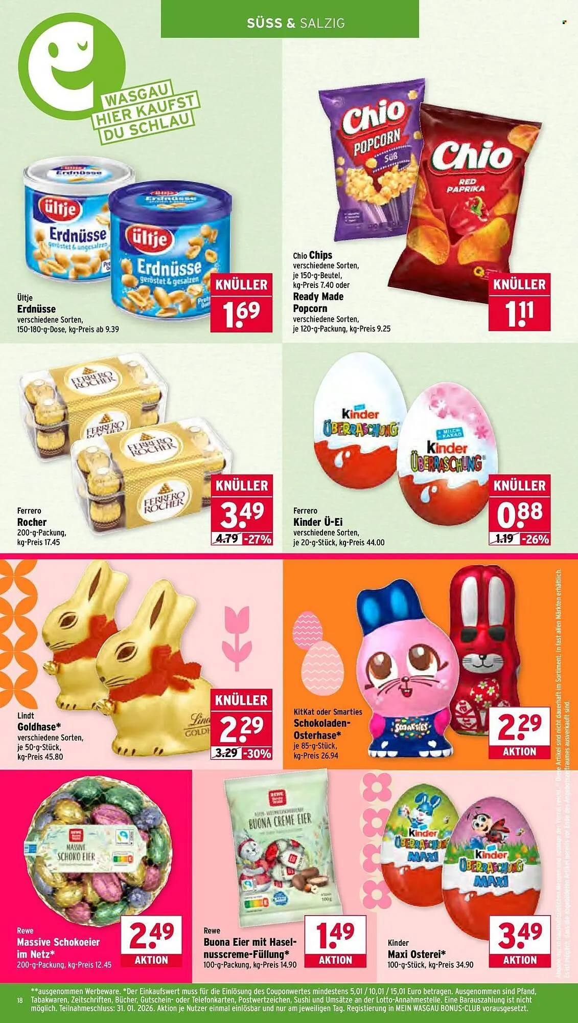Wasgau Prospekt von 23. März bis 28. März 2026 - Prospekt seite 18