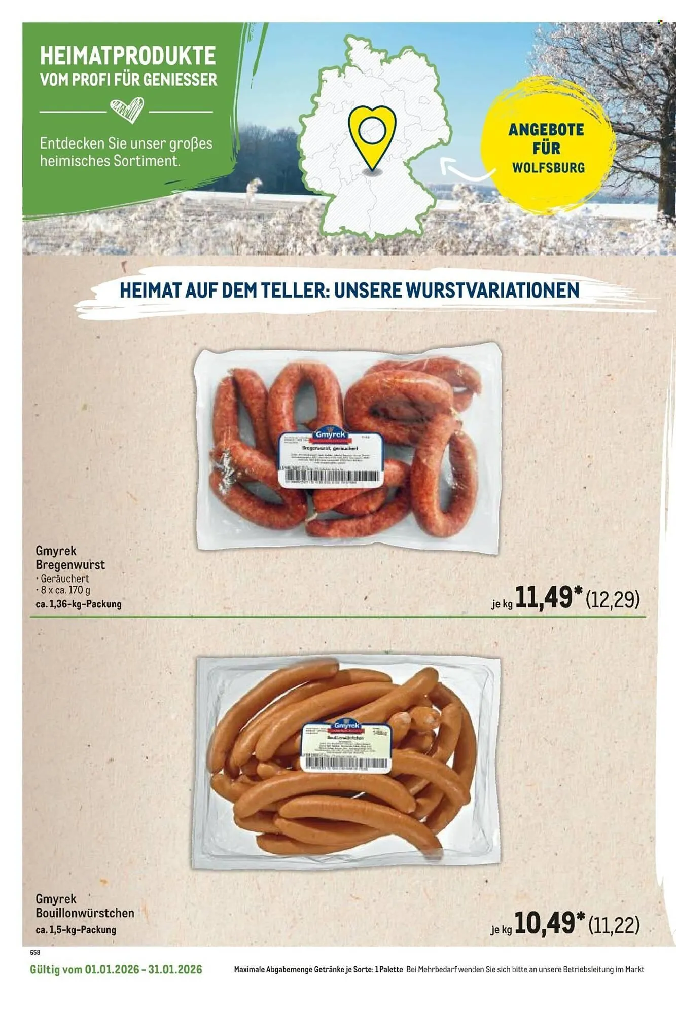 METRO Prospekt von 1. Januar bis 31. Januar 2026 - Prospekt seite 14