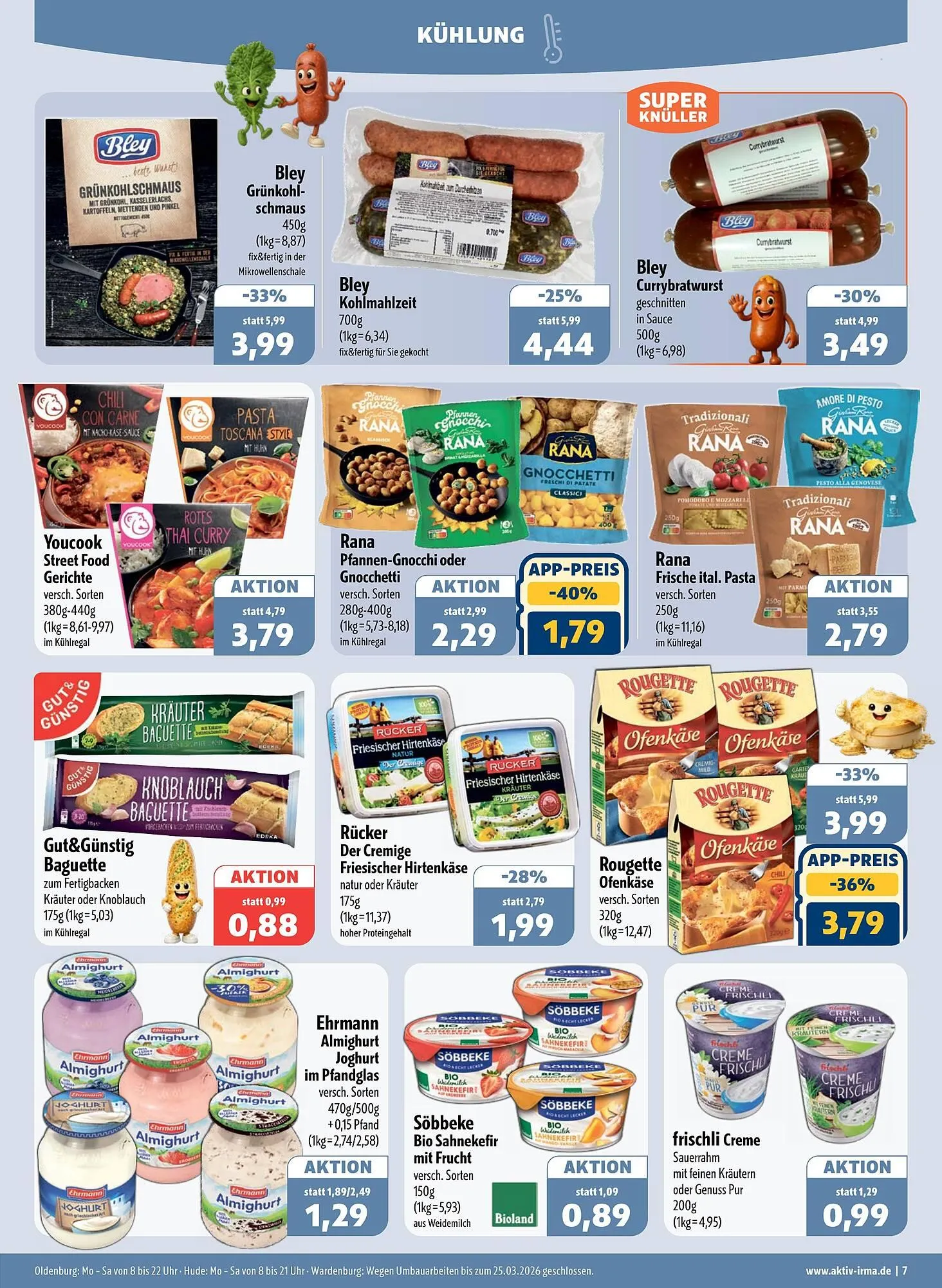 Aktiv Irma Prospekt von 9. März bis 14. März 2026 - Prospekt seite 7