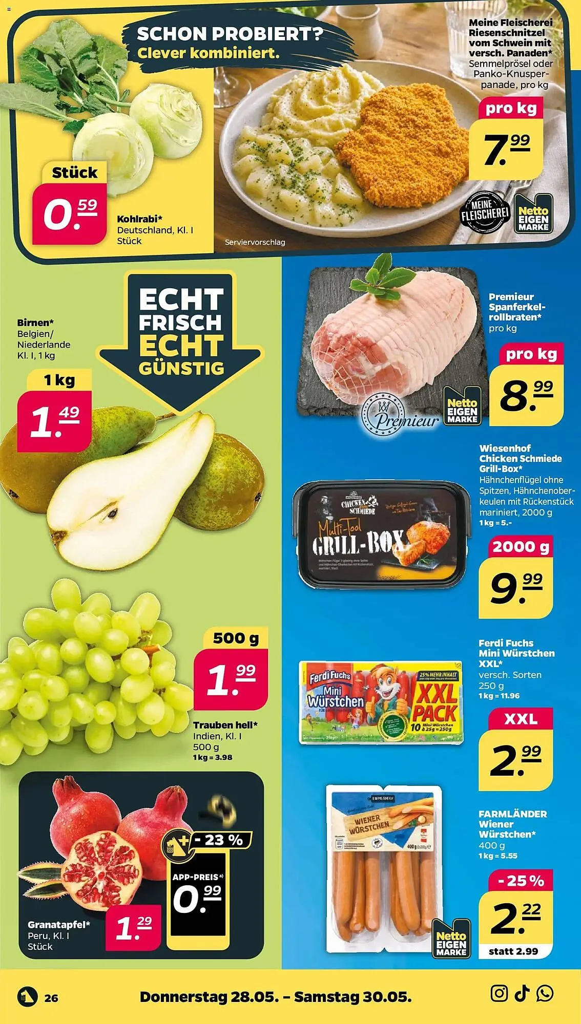 NETTO Prospekt von 26. Mai bis 30. Mai 2026 - Prospekt seite 28