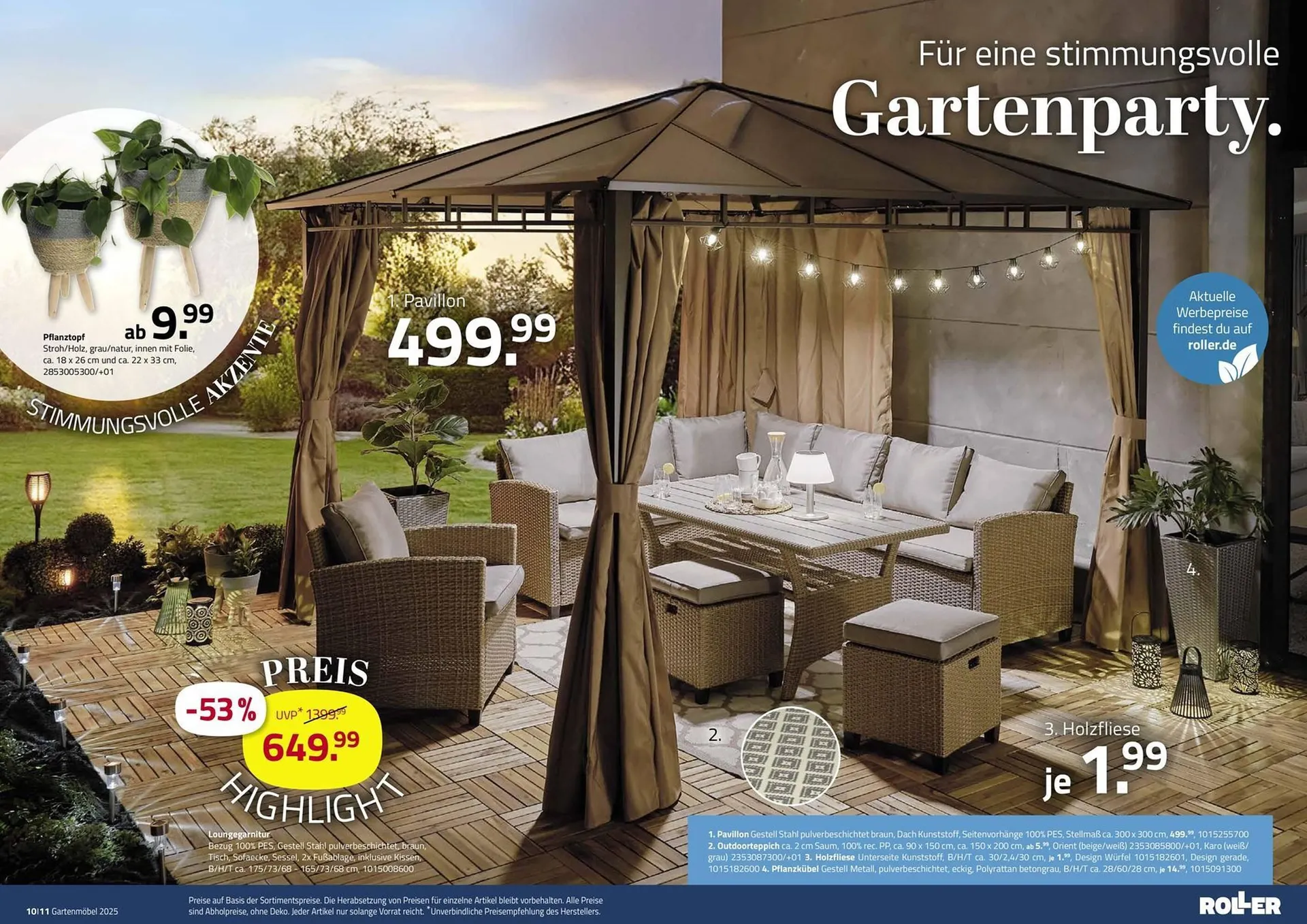 ROLLER Prospekt von 25. März bis 28. September 2025 - Prospekt seite 6