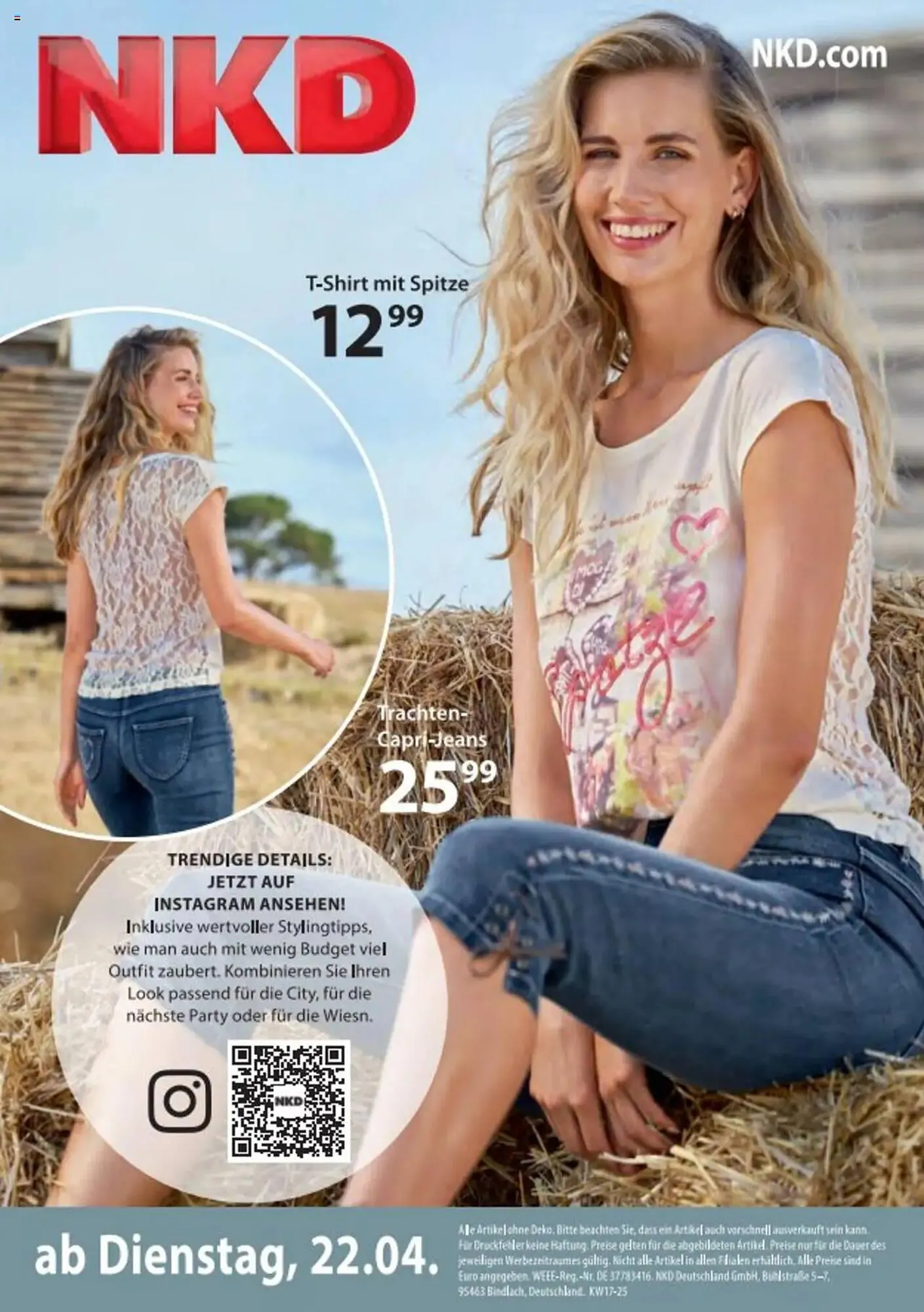 NKD Prospekt von 22. April bis 18. Mai 2025 - Prospekt seite 8