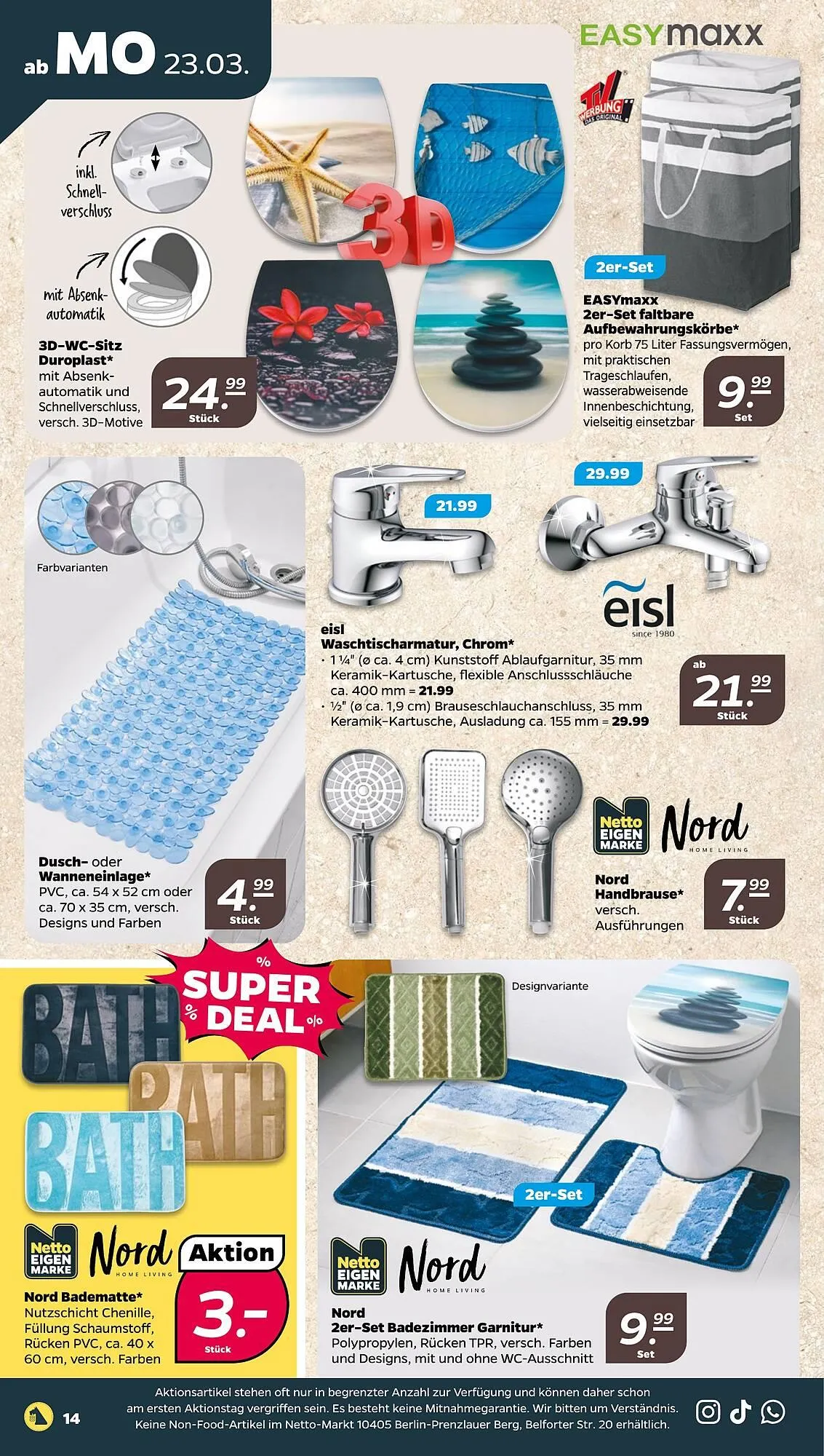 NETTO Prospekt von 23. März bis 28. März 2026 - Prospekt seite 20