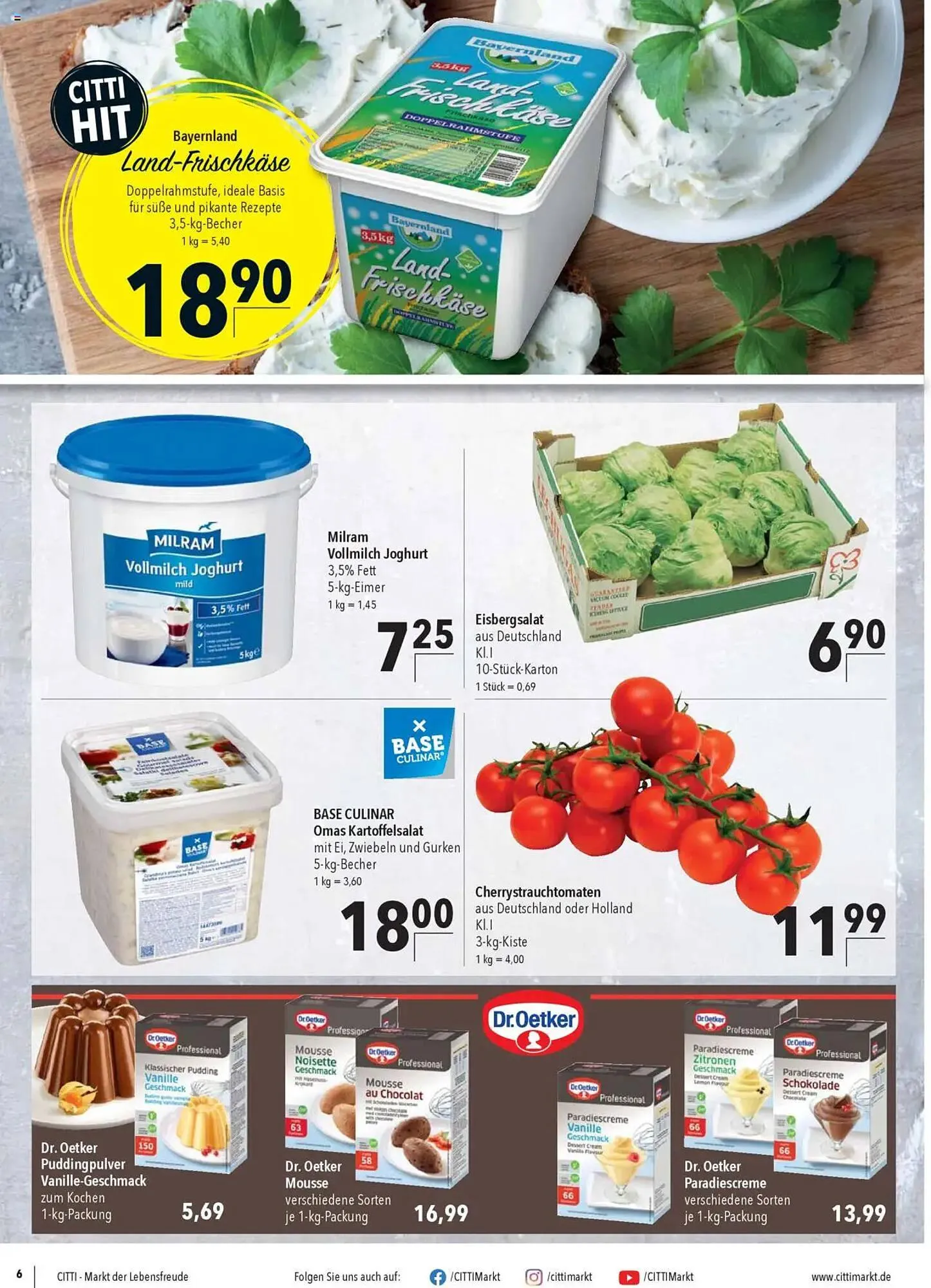 CITTI Markt Prospekt von 30. Juli bis 12. August 2025 - Prospekt seite 6