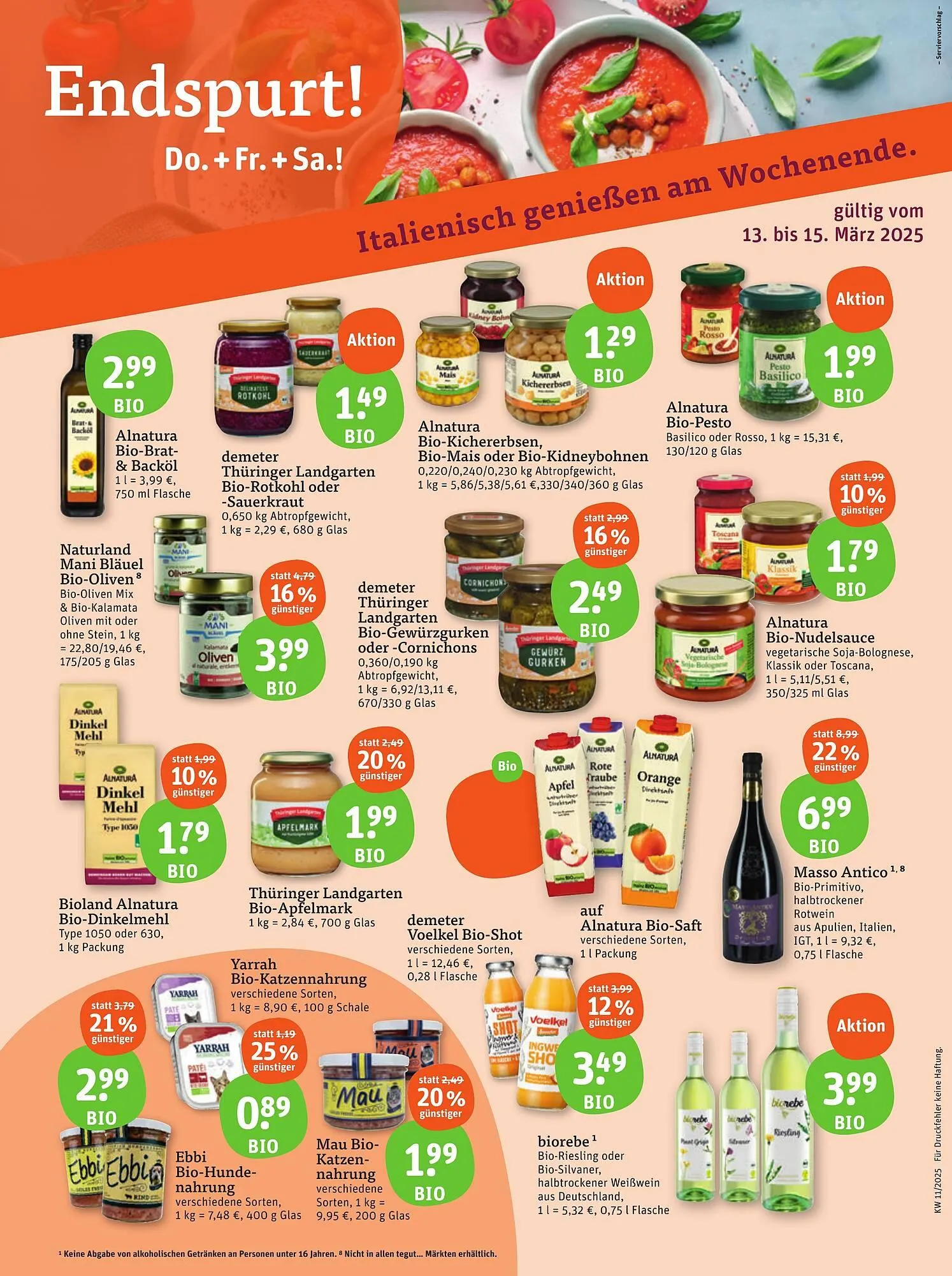 basic Prospekt von 13. März bis 15. März 2025 - Prospekt seite 2